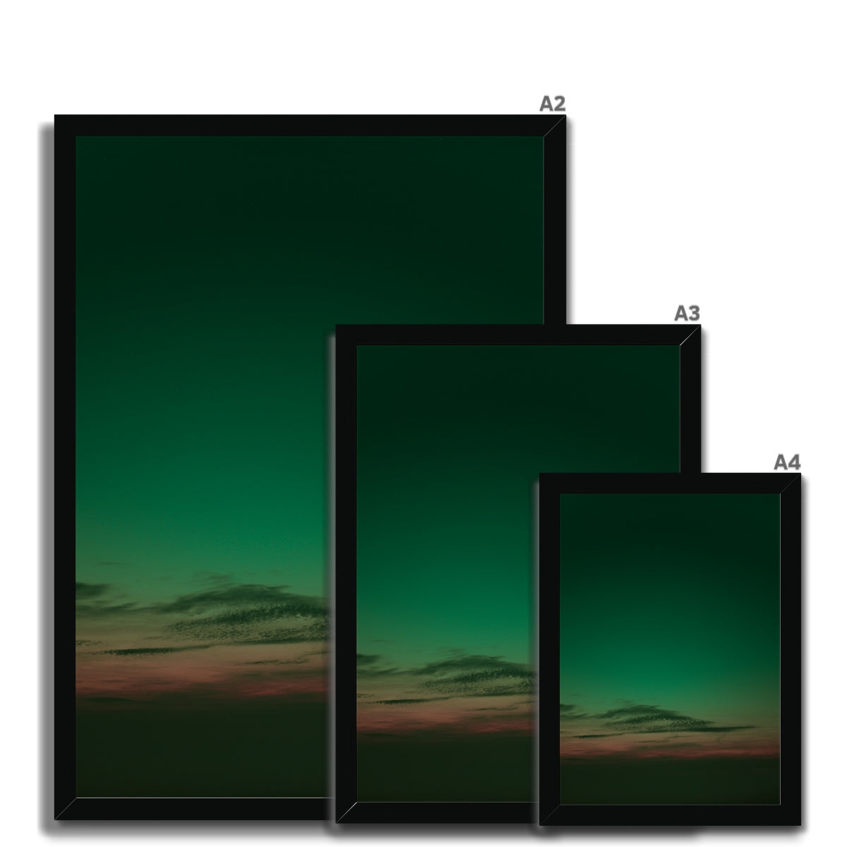 Mystic Skies Framed Print