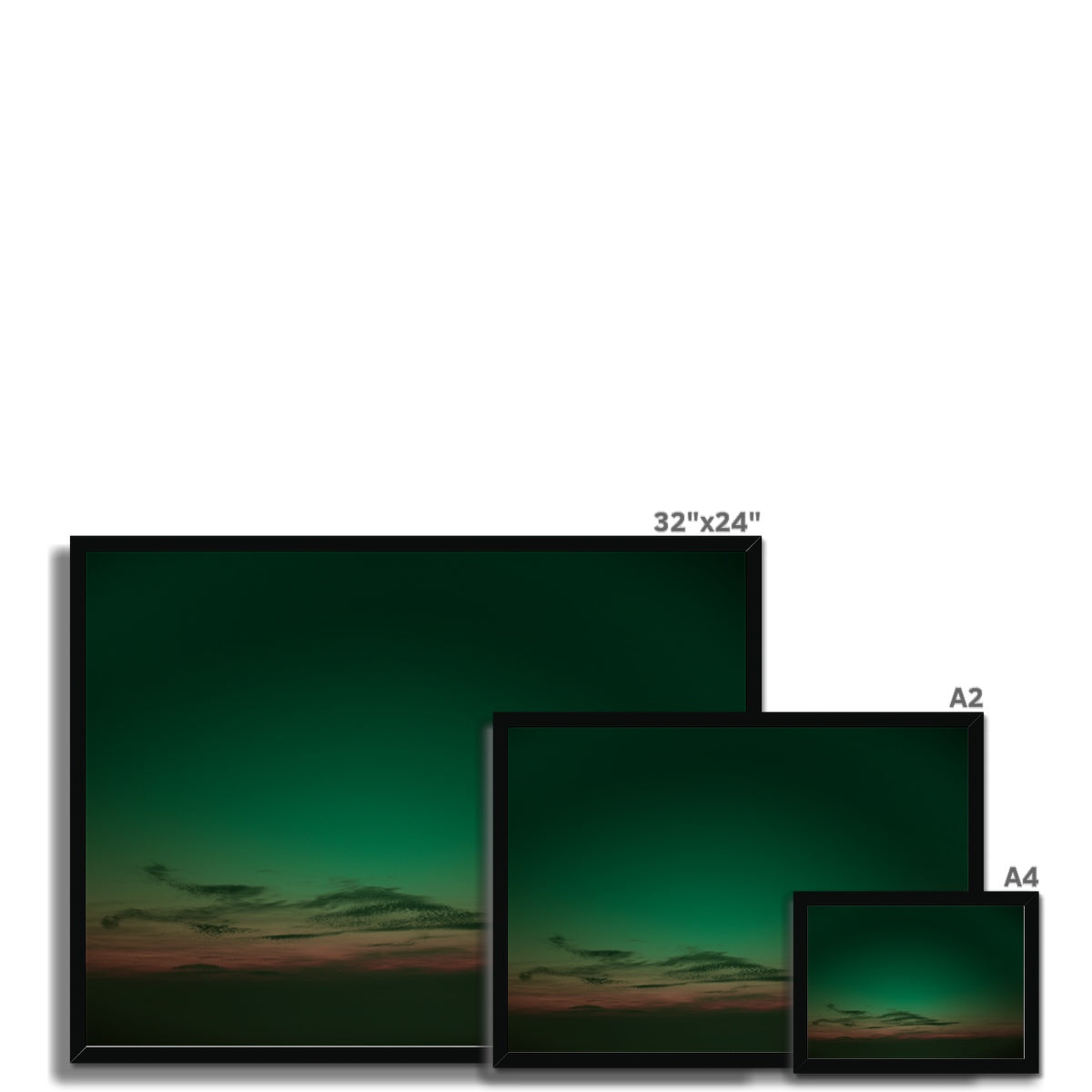 Mystic Skies Framed Print