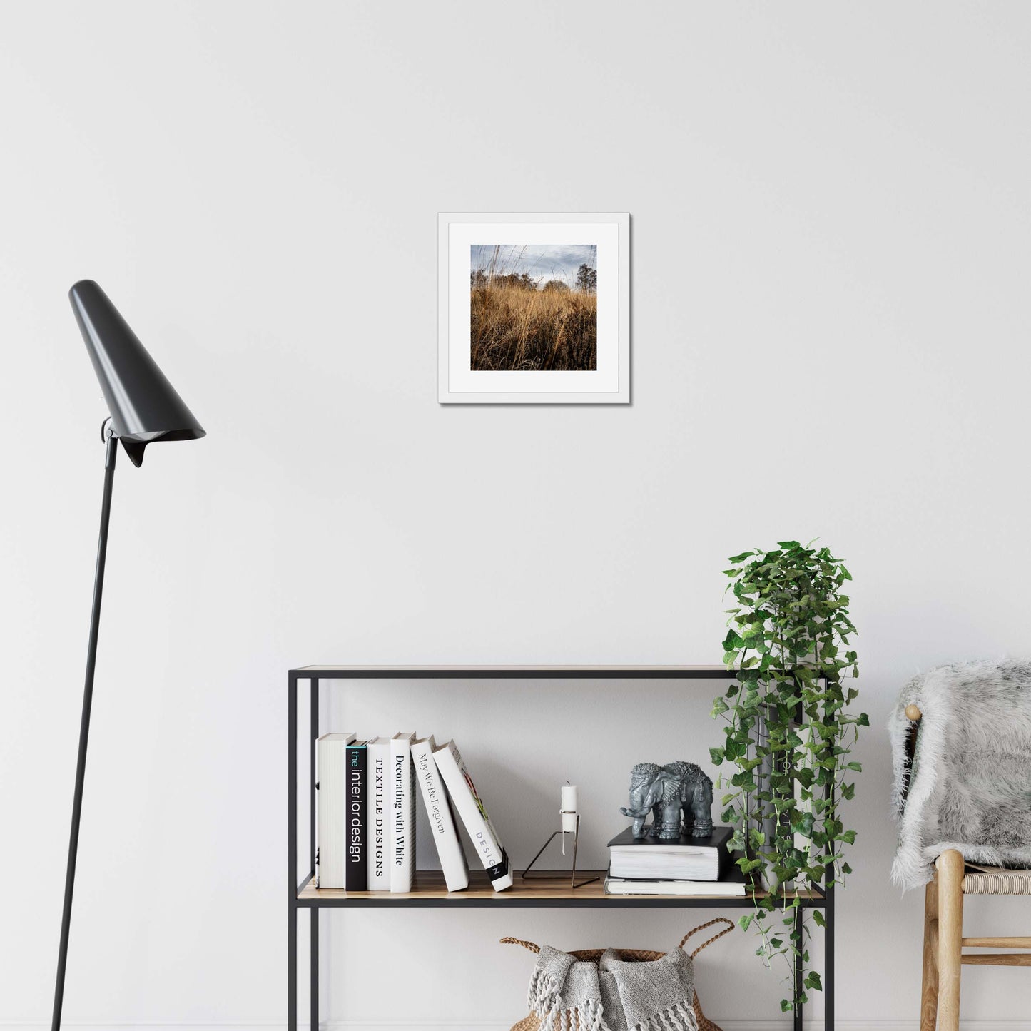 Amber Whispers Framed & Mounted Print