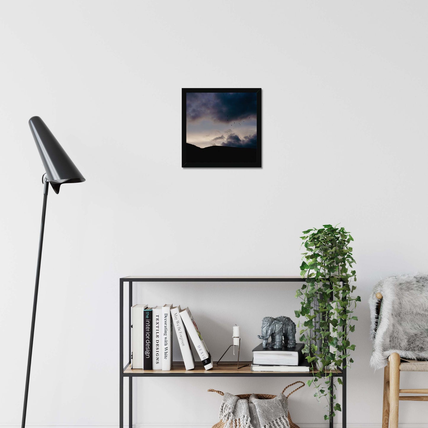 Dramatic Ascent Framed Print