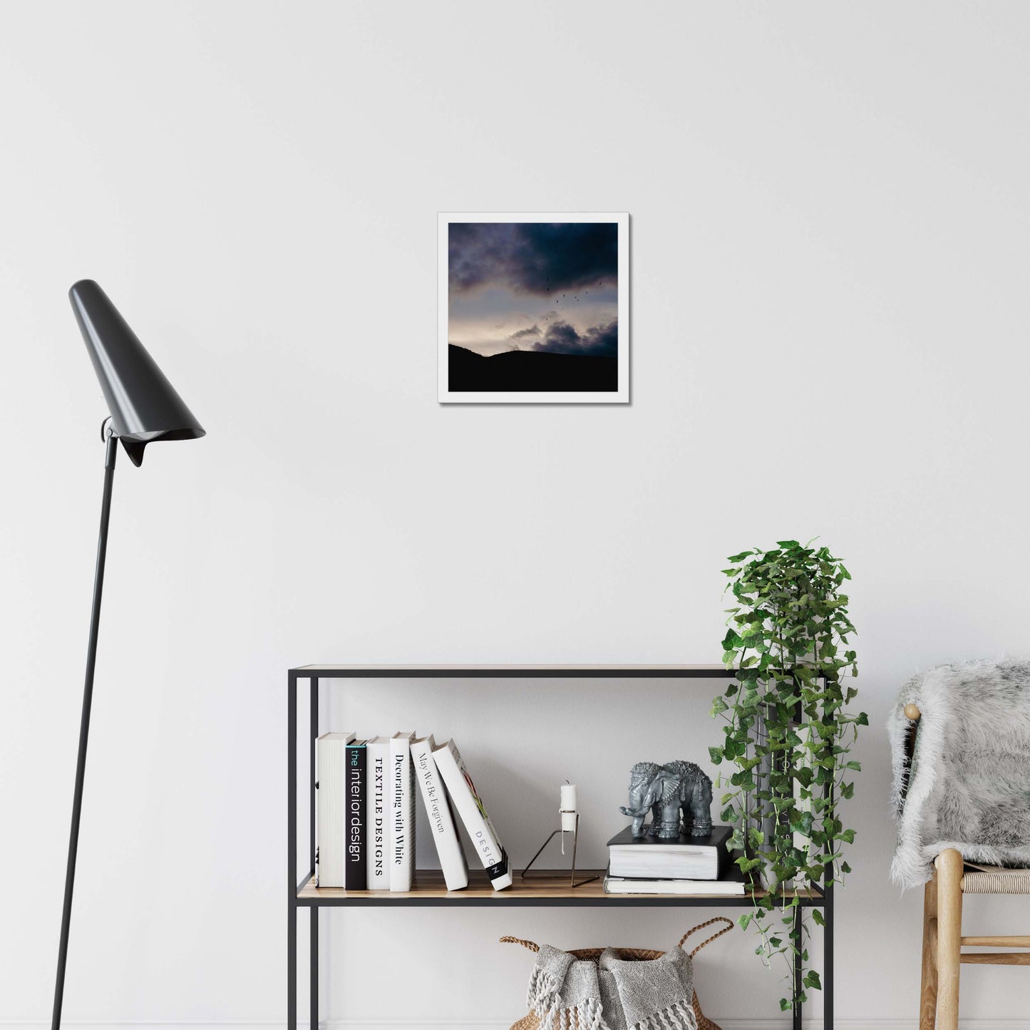 Dramatic Ascent Framed Print
