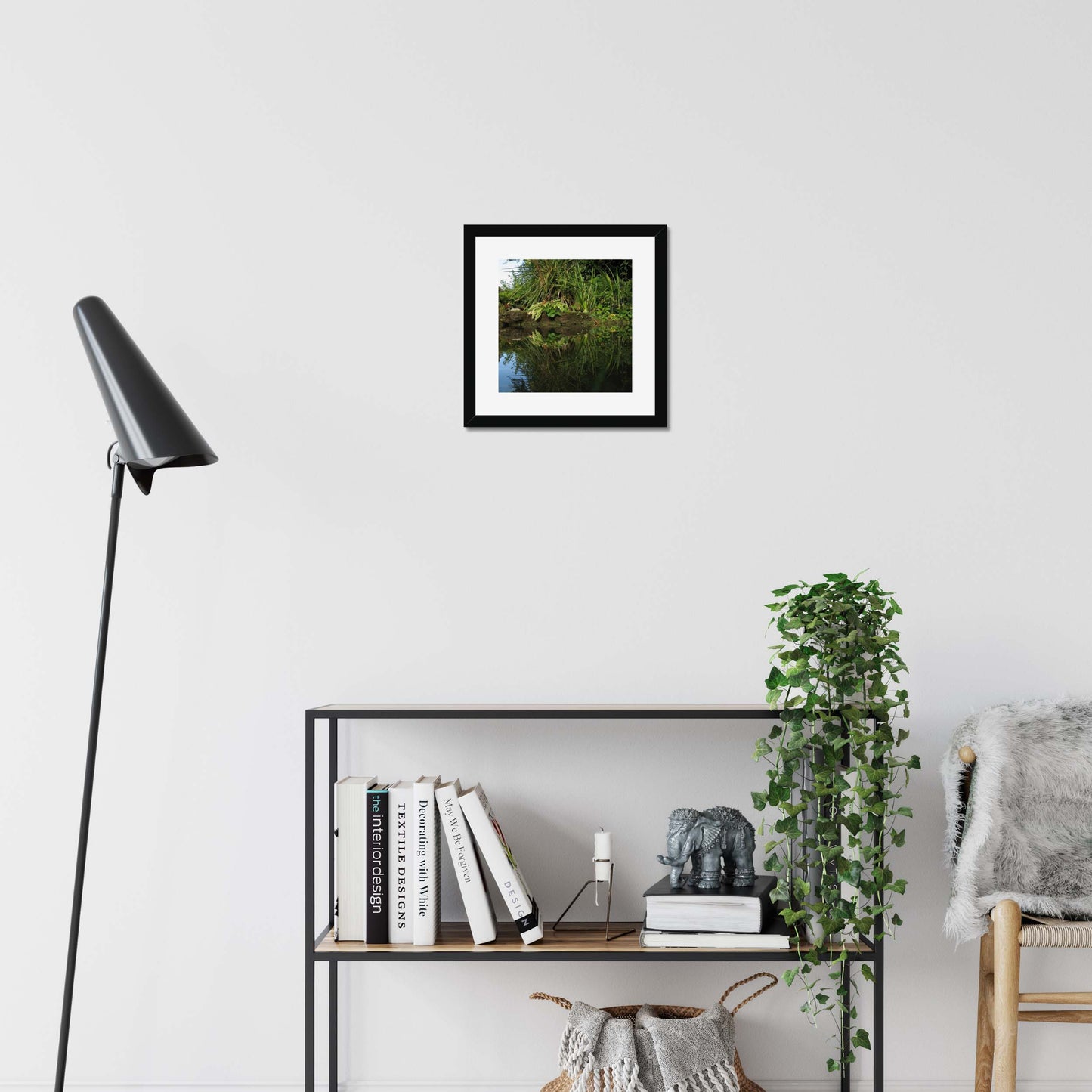 Emerald Embrace Framed & Mounted Print