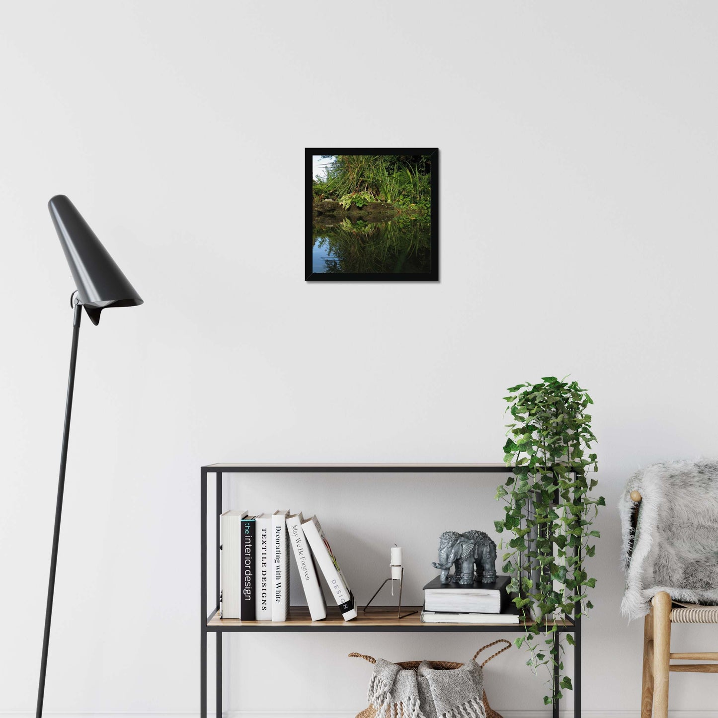 Emerald Embrace Framed Print