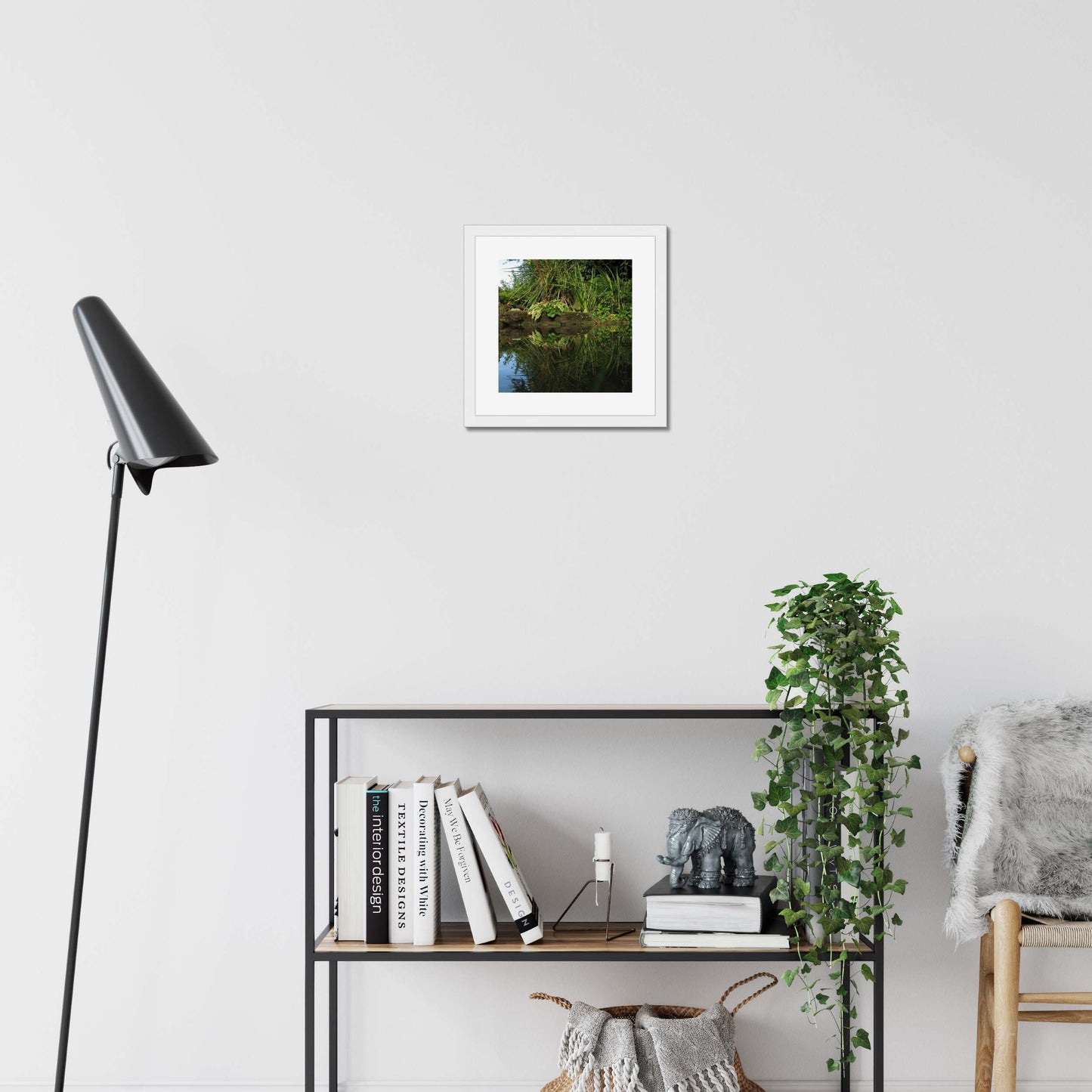 Emerald Embrace Framed & Mounted Print
