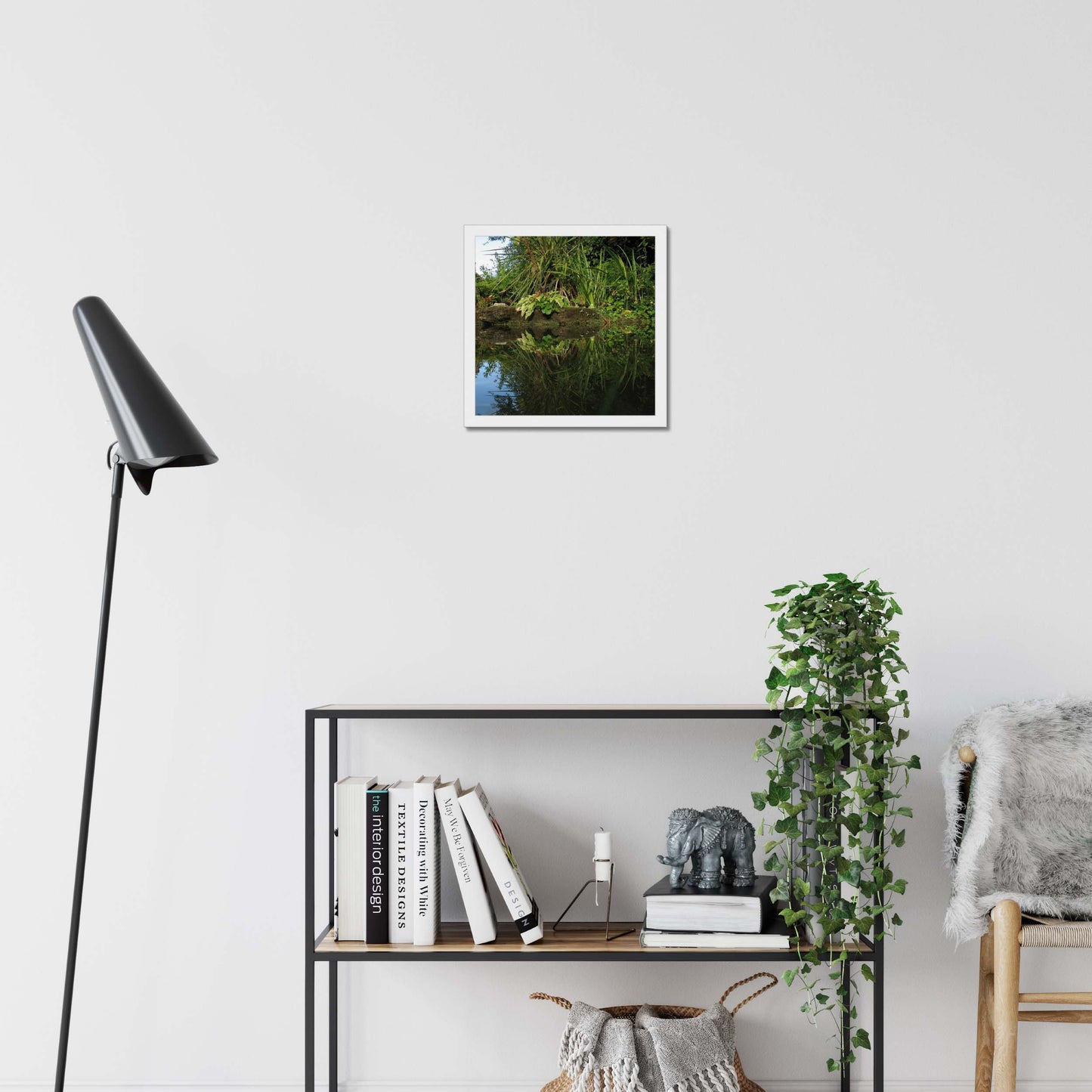 Emerald Embrace Framed Print