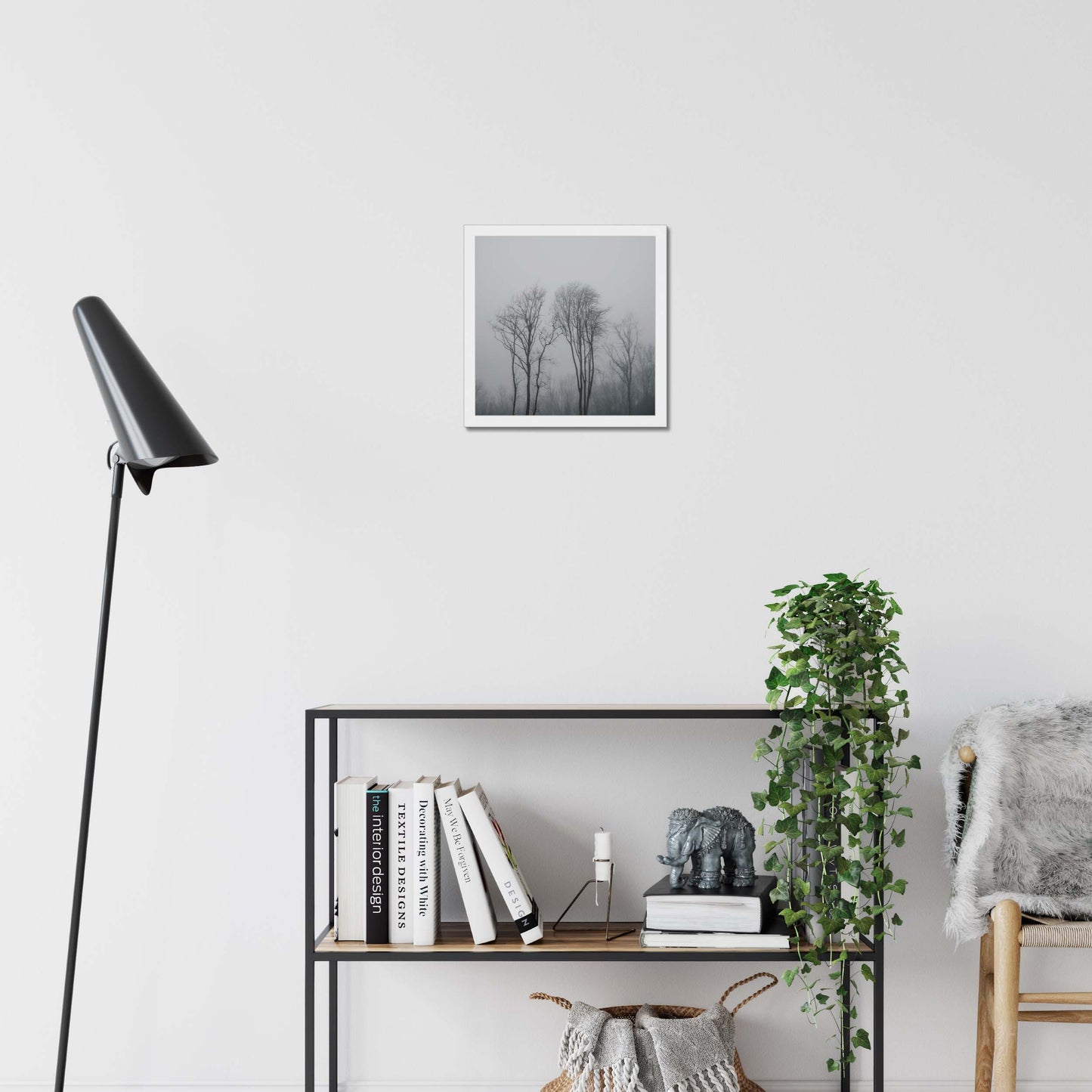 Lost in the Mist Framed Print