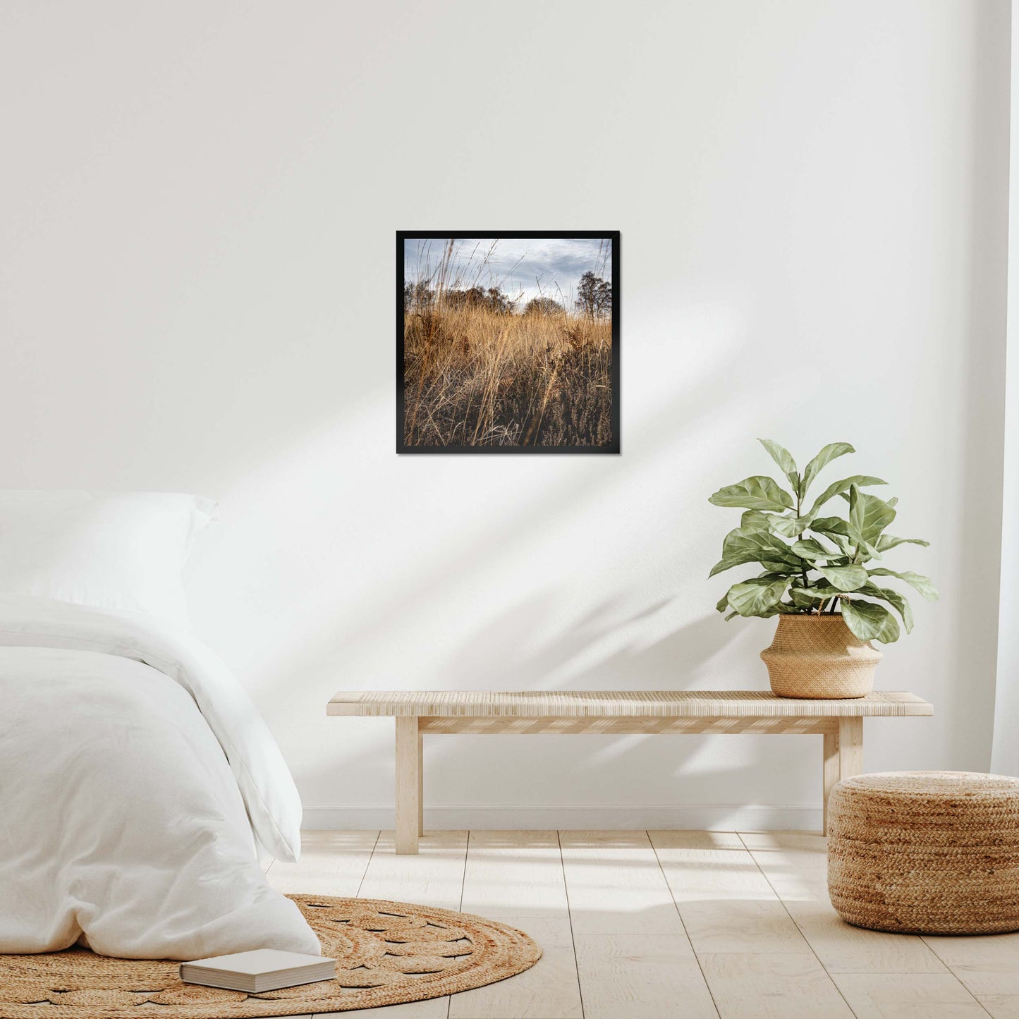 Amber Whispers Framed Print