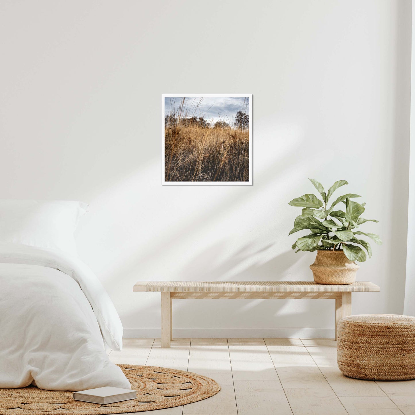 Amber Whispers Framed Print