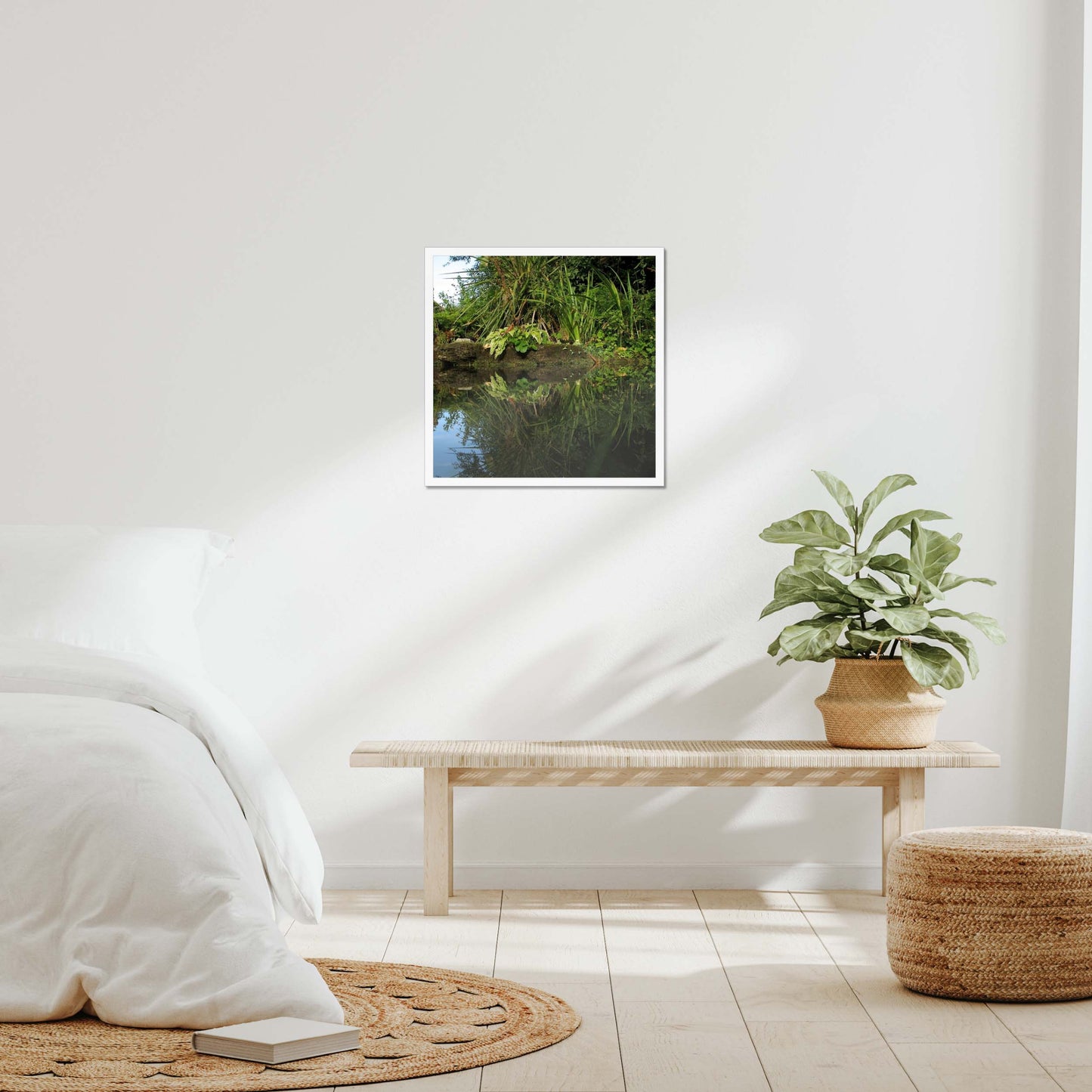 Emerald Embrace Framed Print