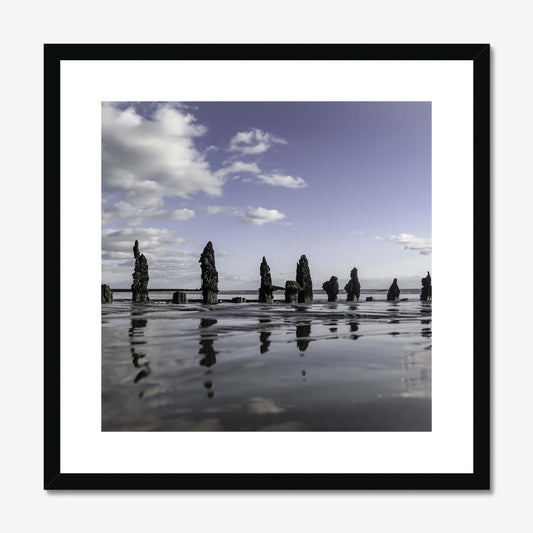 Embracing the Shore Framed & Mounted Print