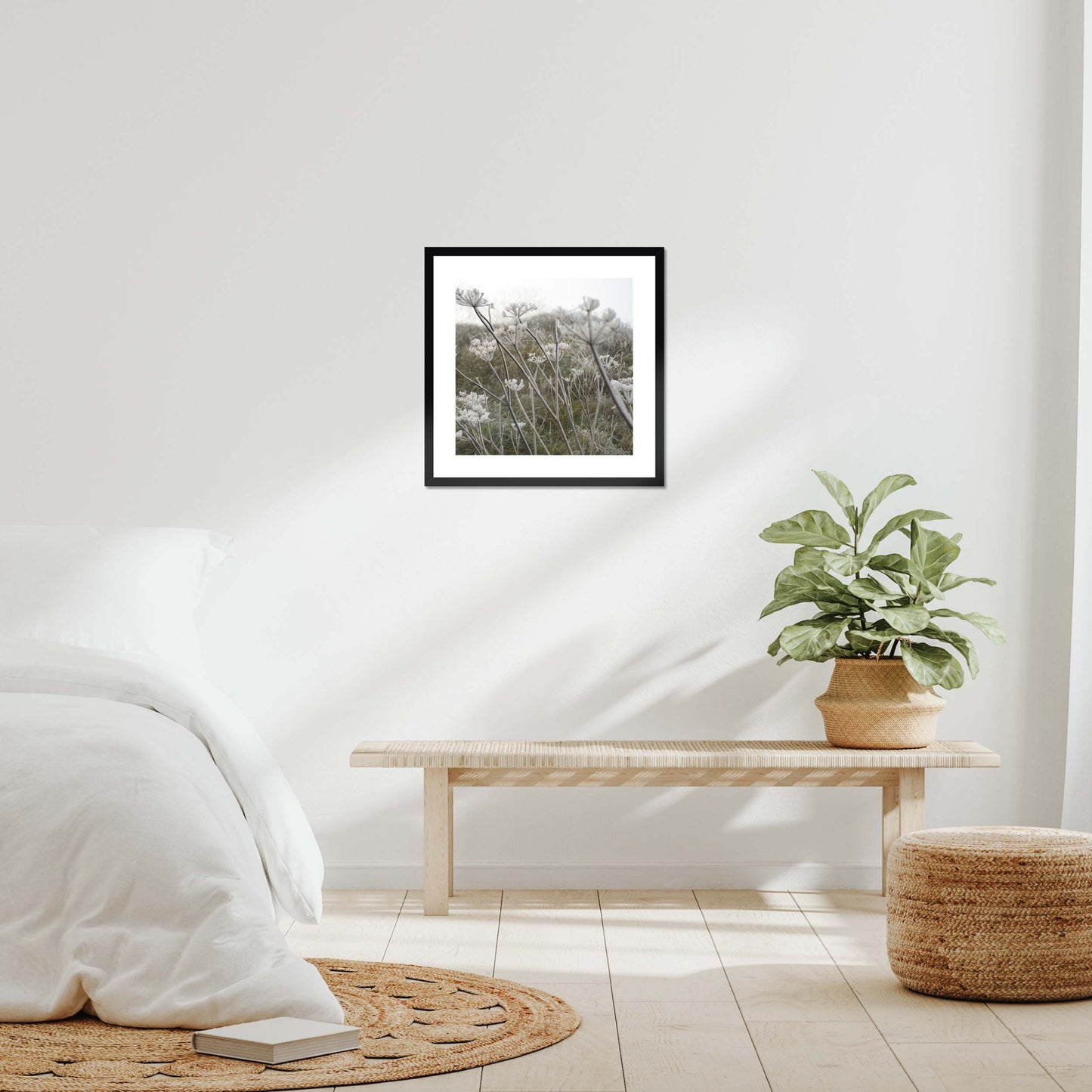 Frost Kissed Framed & Mounted Print