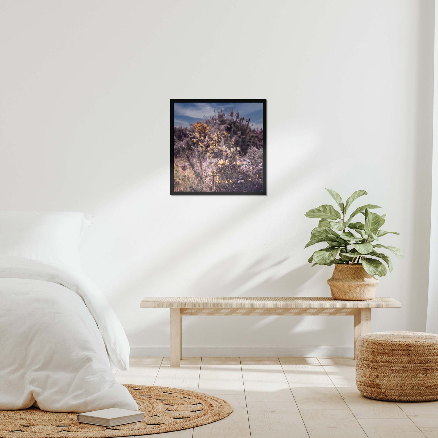 Golden Whispers Framed Print