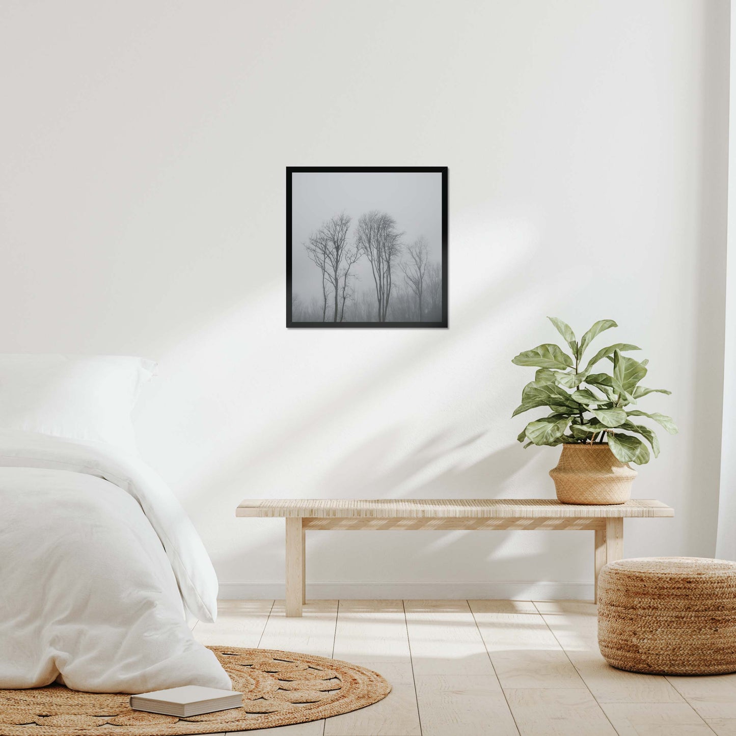 Lost in the Mist Framed Print
