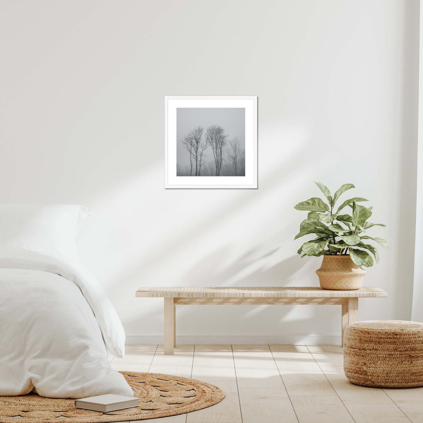 Lost in the Mist Framed & Mounted Print