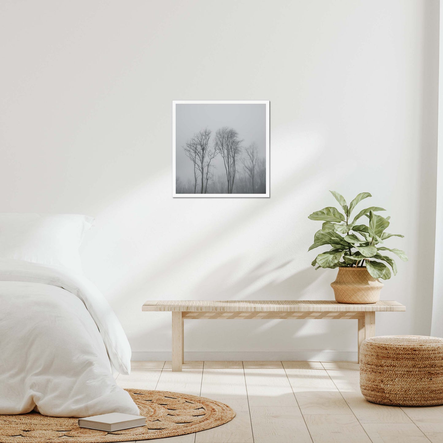 Lost in the Mist Framed Print