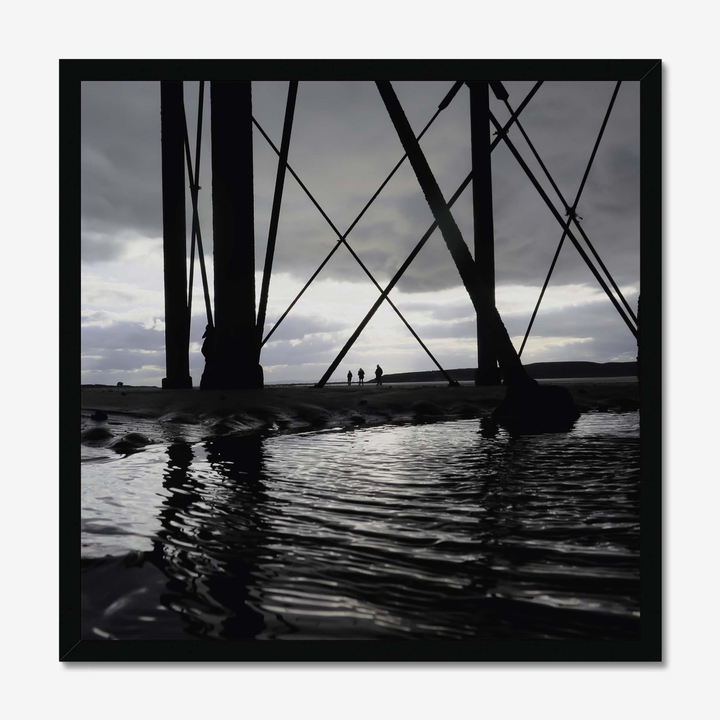 Under the Indigo Framed Print