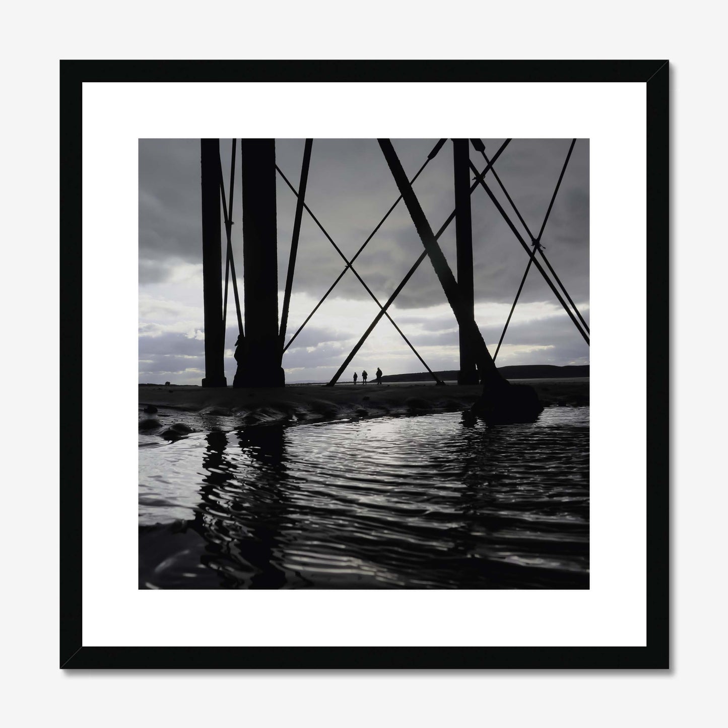 Under the Indigo Framed & Mounted Print