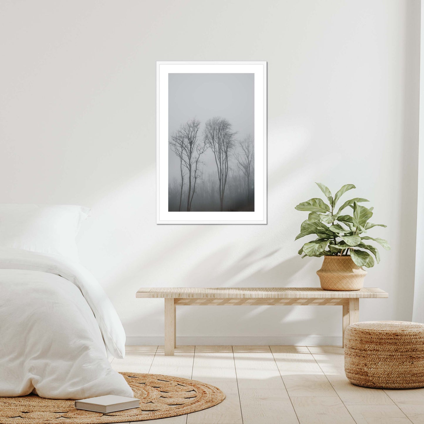 Lost in the Mist Framed & Mounted Print