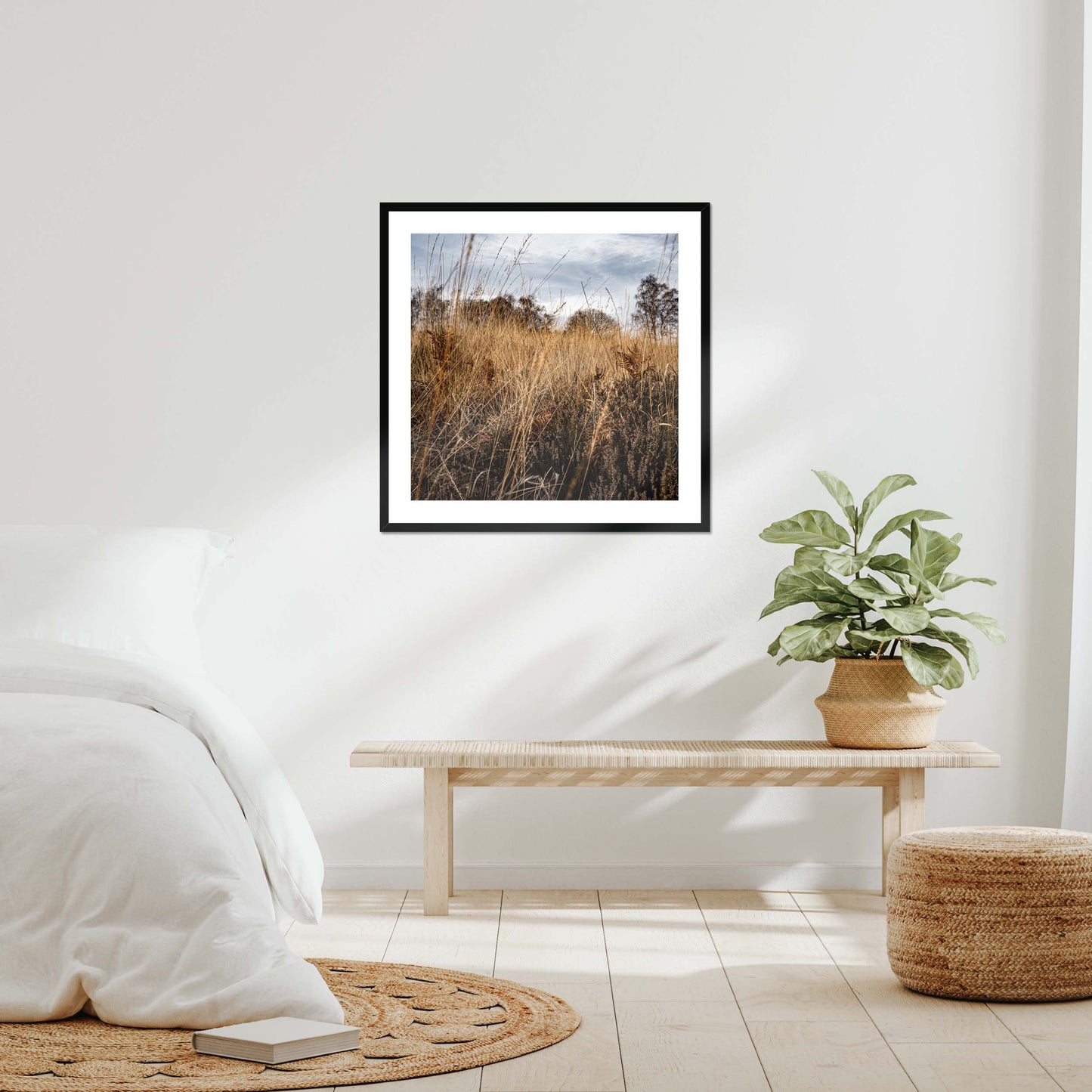 Amber Whispers Framed & Mounted Print