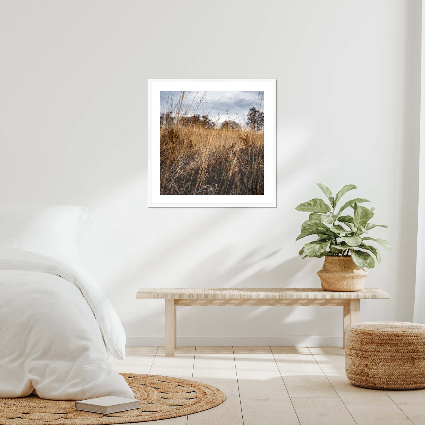 Amber Whispers Framed & Mounted Print