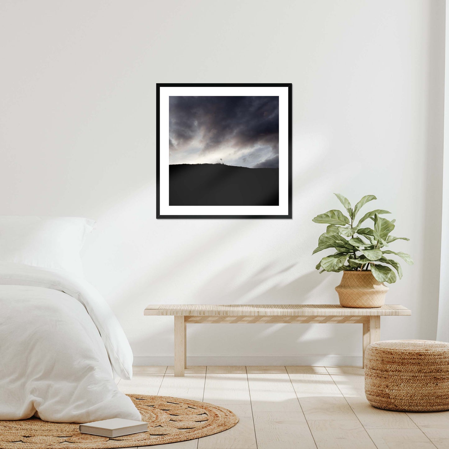 Against the Storm Framed & Mounted Print