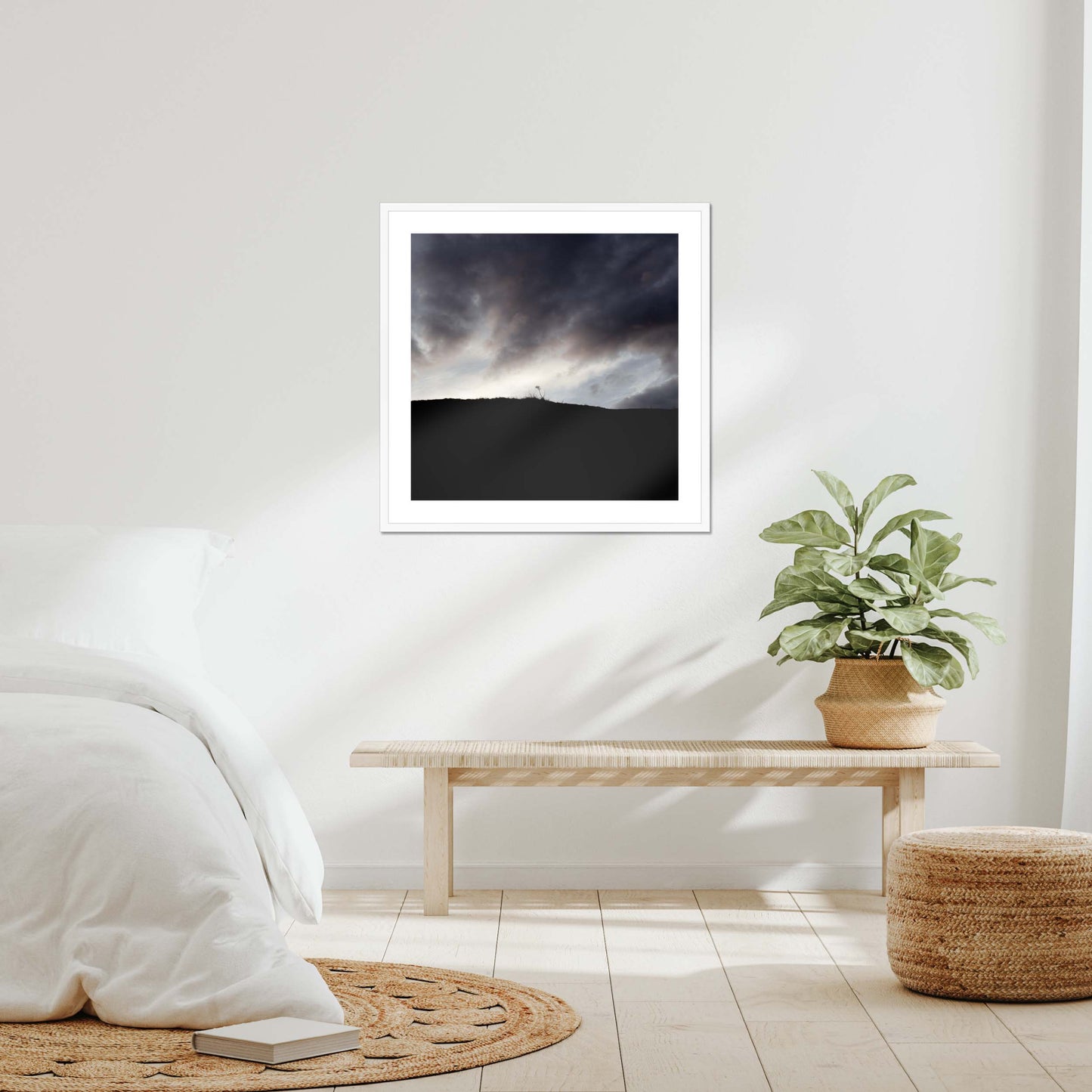 Against the Storm Framed & Mounted Print