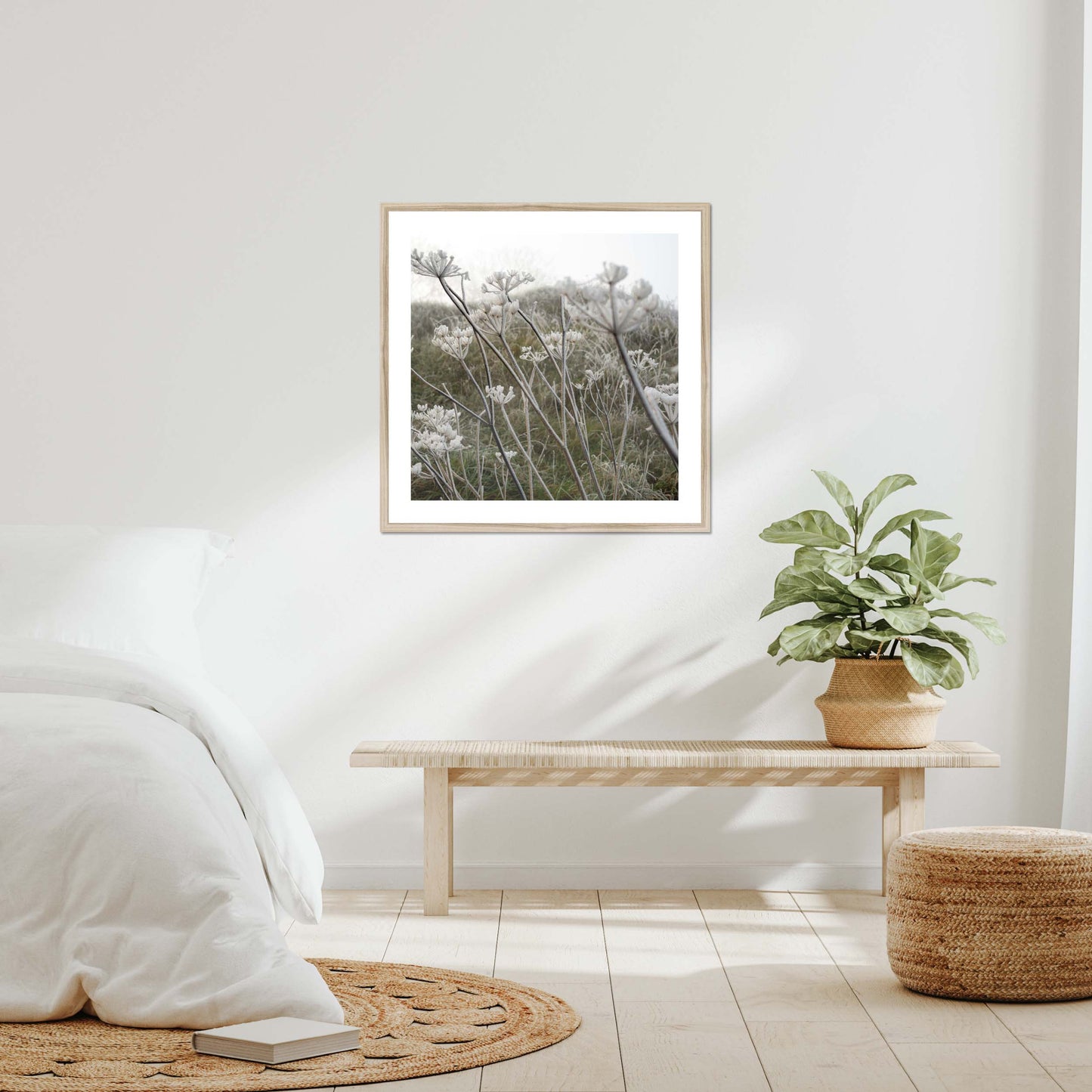 Frost Kissed Framed & Mounted Print