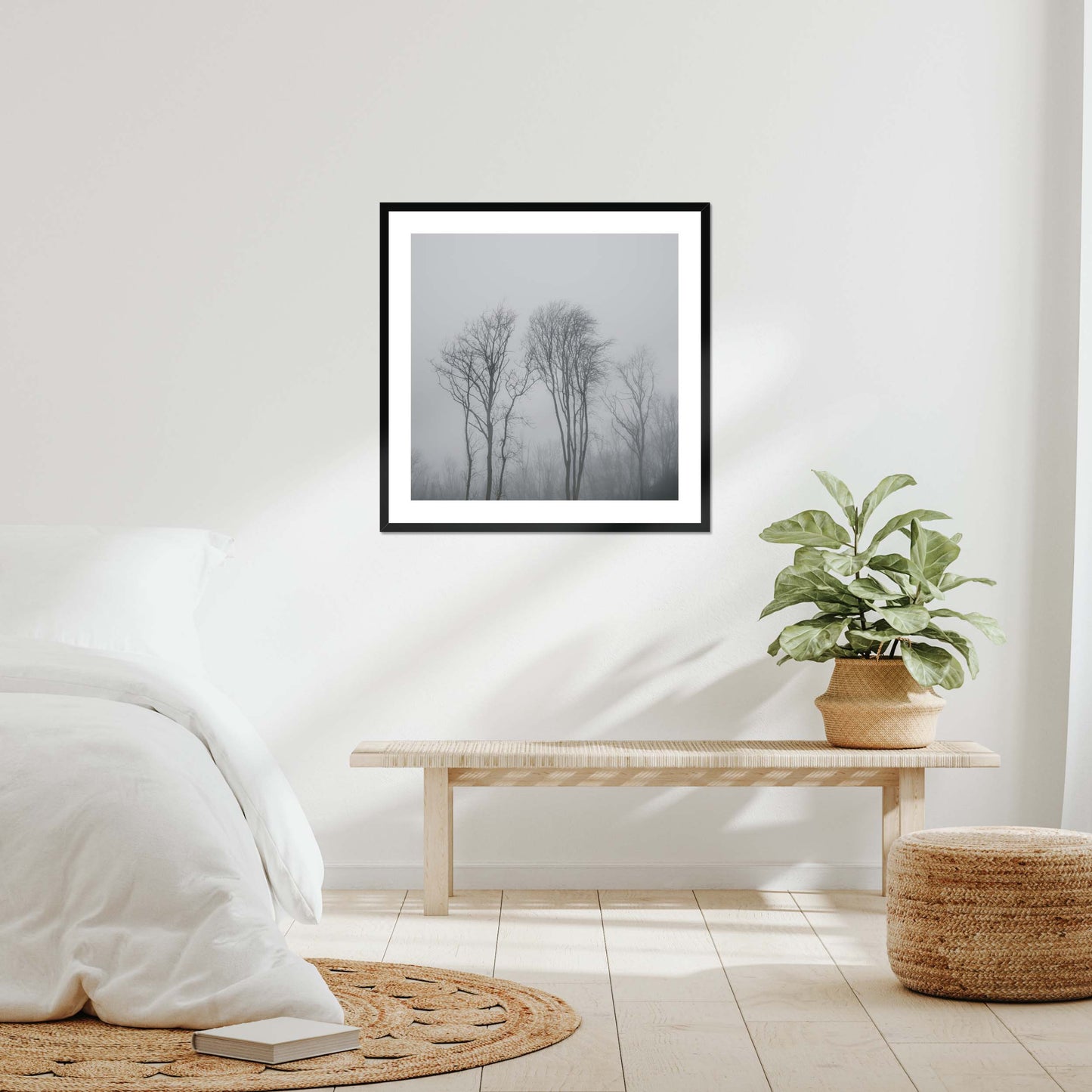 Lost in the Mist Framed & Mounted Print