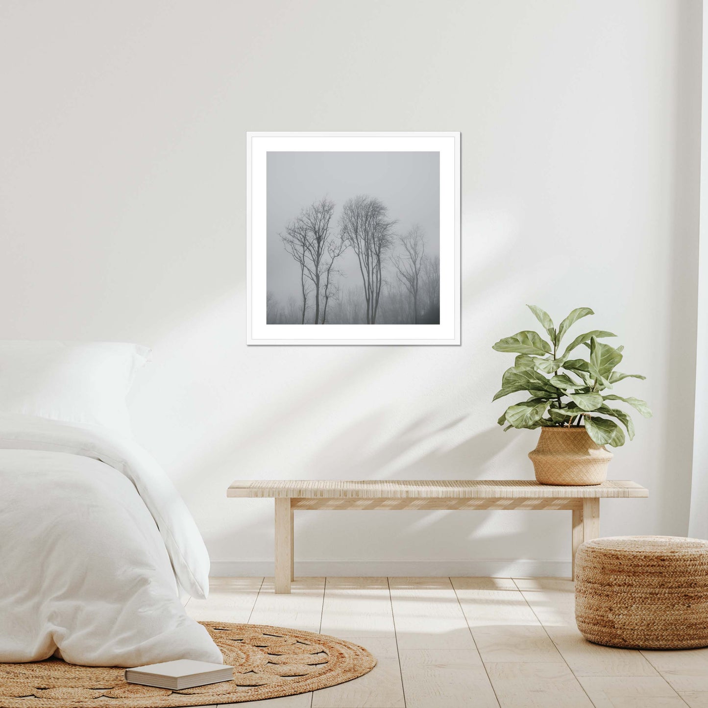 Lost in the Mist Framed & Mounted Print