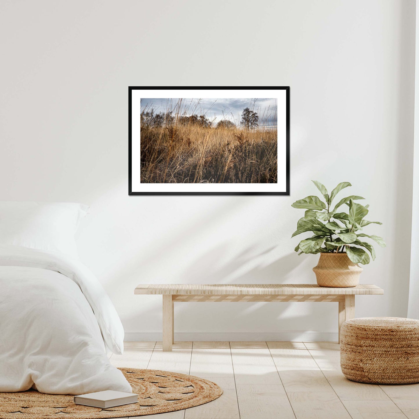 Amber Whispers Framed & Mounted Print