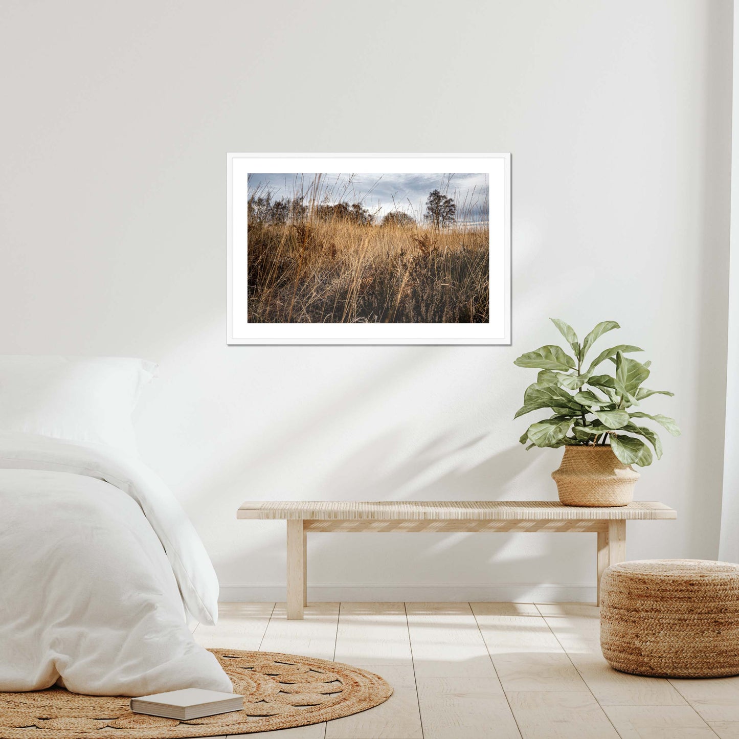 Amber Whispers Framed & Mounted Print