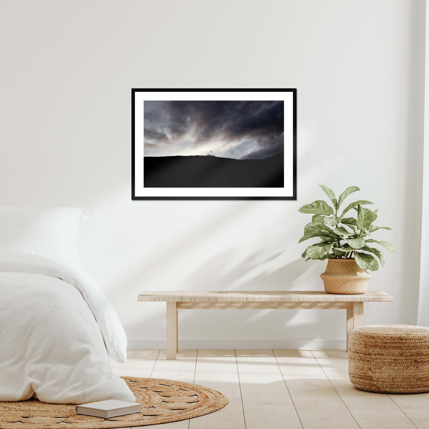Against the Storm Framed & Mounted Print