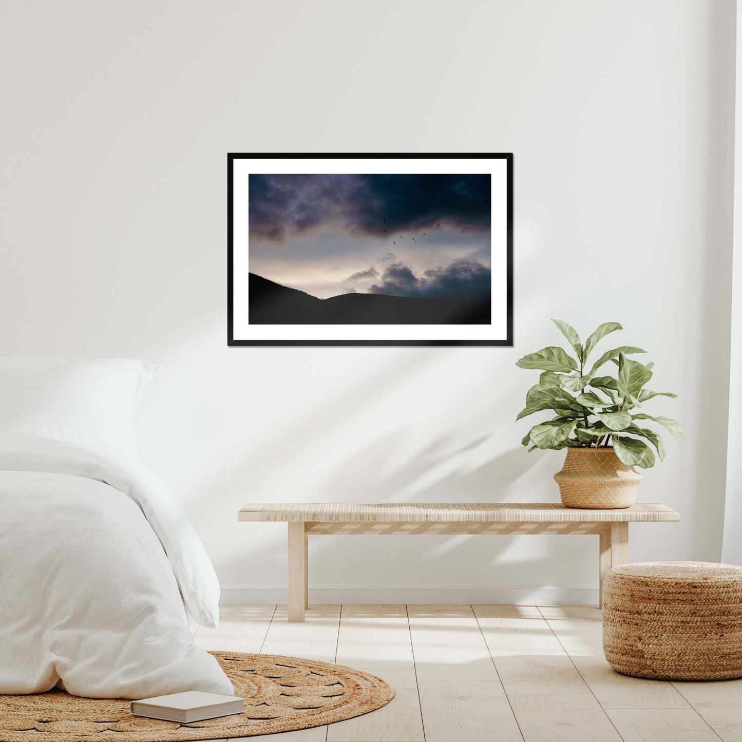 Dramatic Ascent Framed & Mounted Print