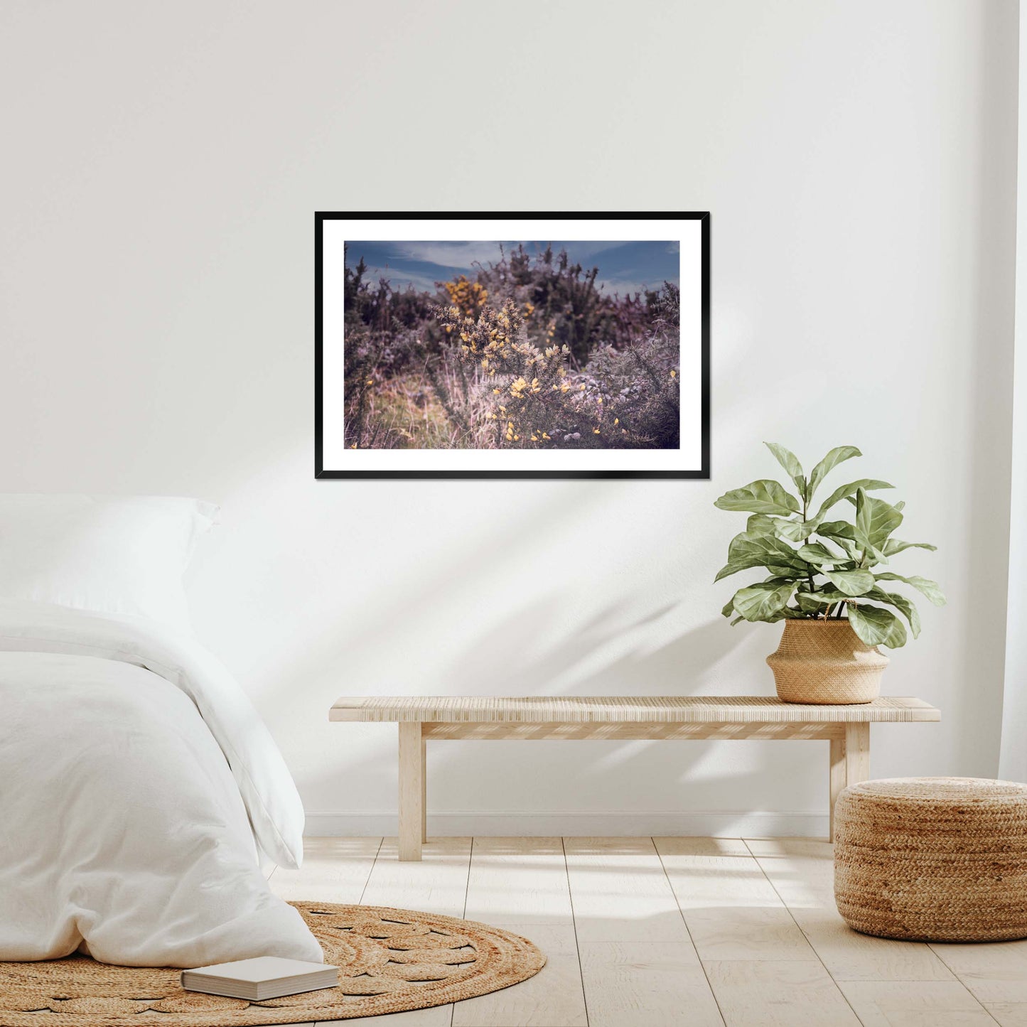 Golden Whispers Framed & Mounted Print