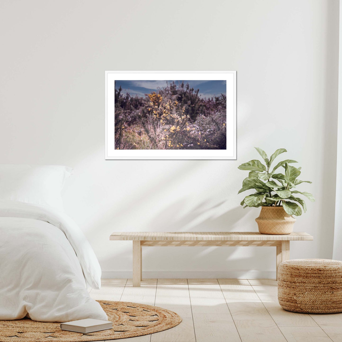 Golden Whispers Framed & Mounted Print