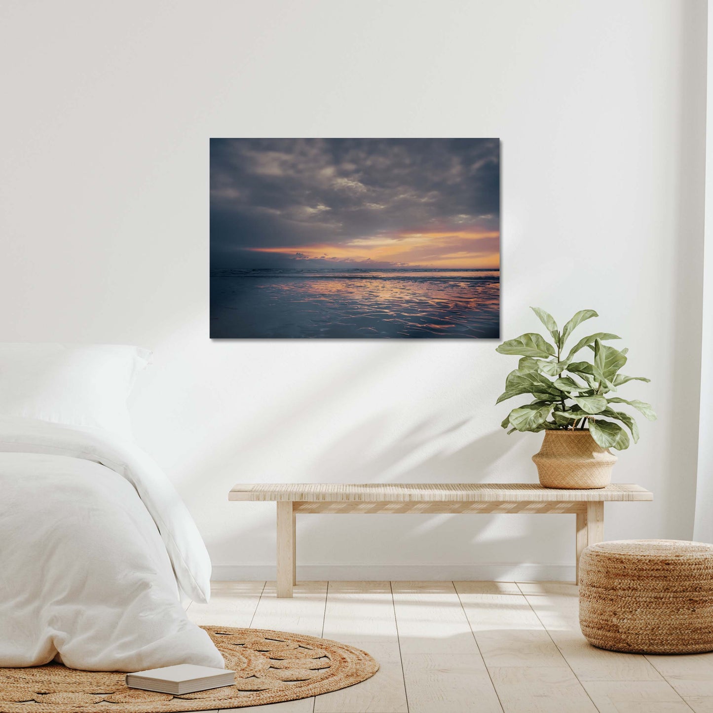 Embers on the Shore Canvas
