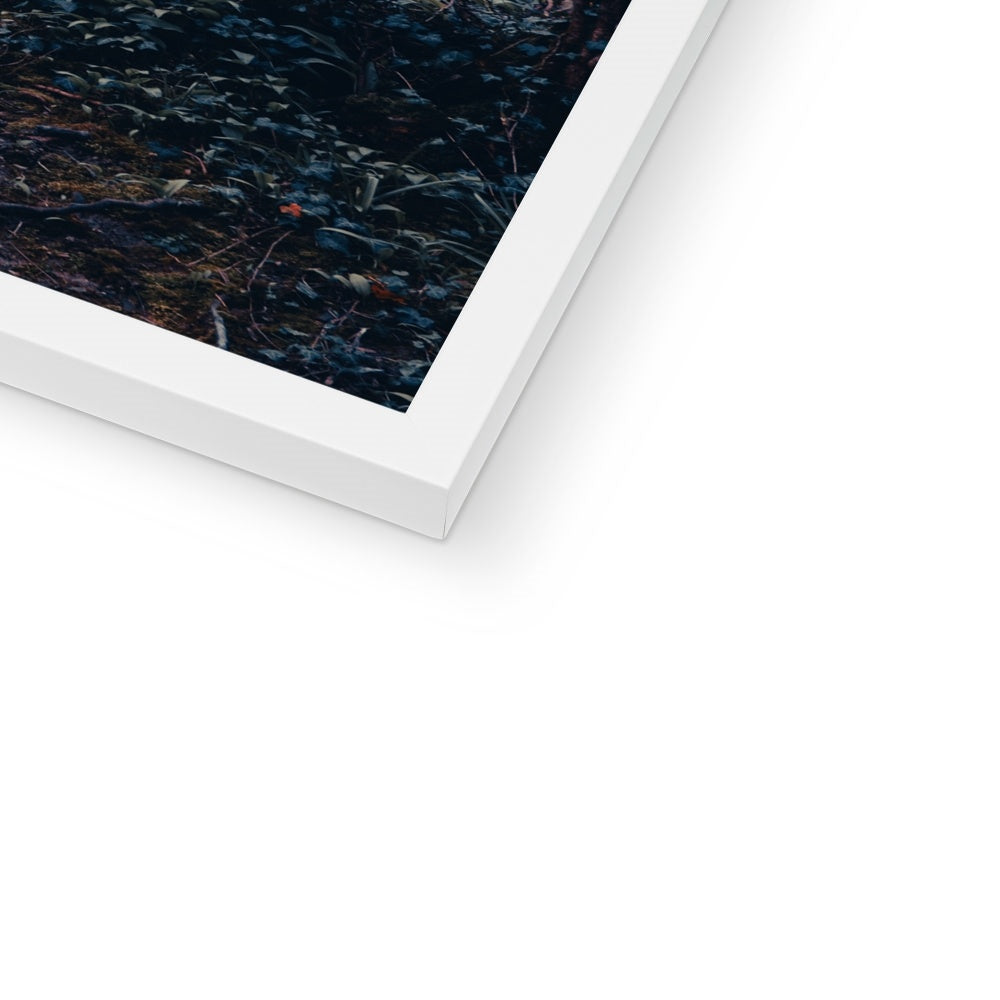 Green Escape Framed Print
