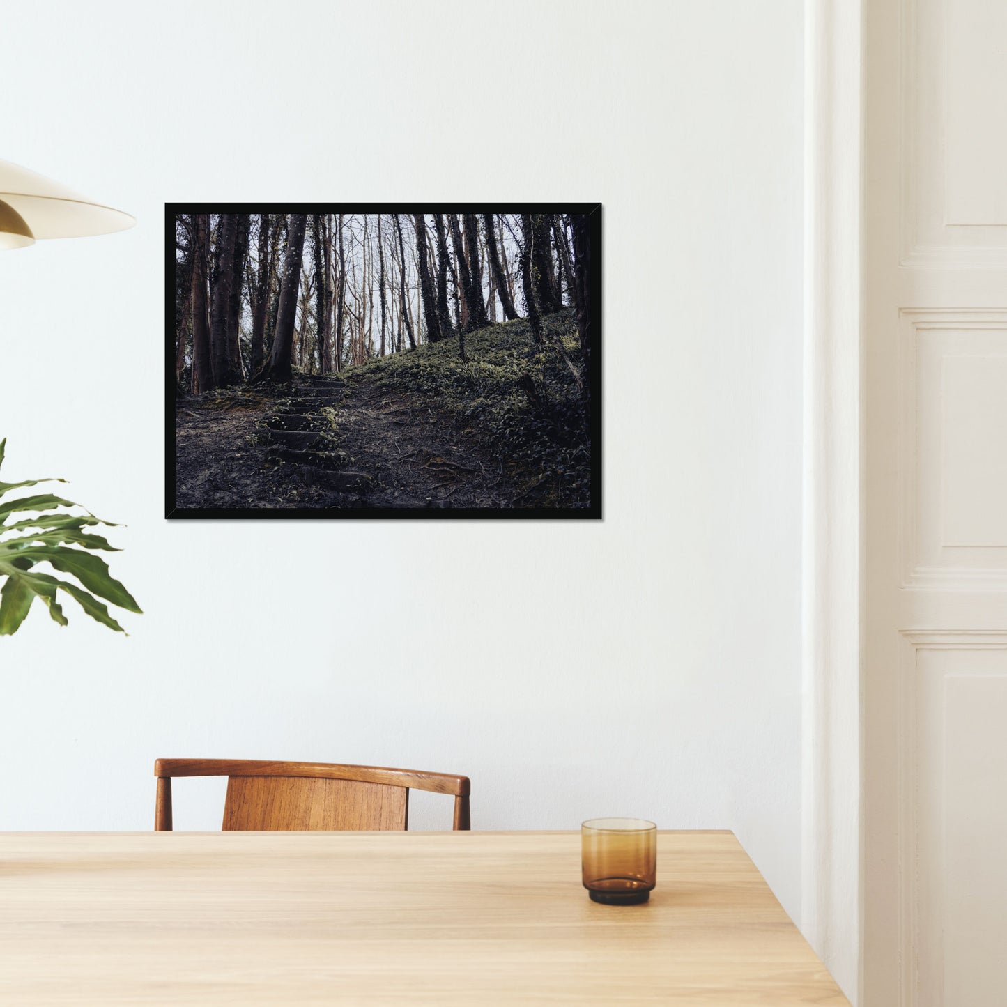 Green Escape Framed Print