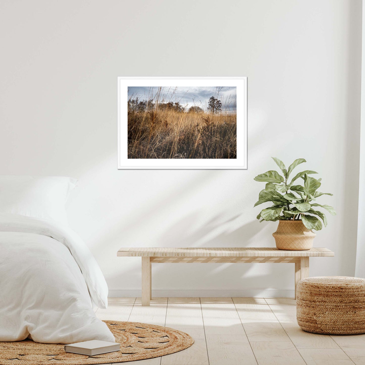 Amber Whispers Framed & Mounted Print