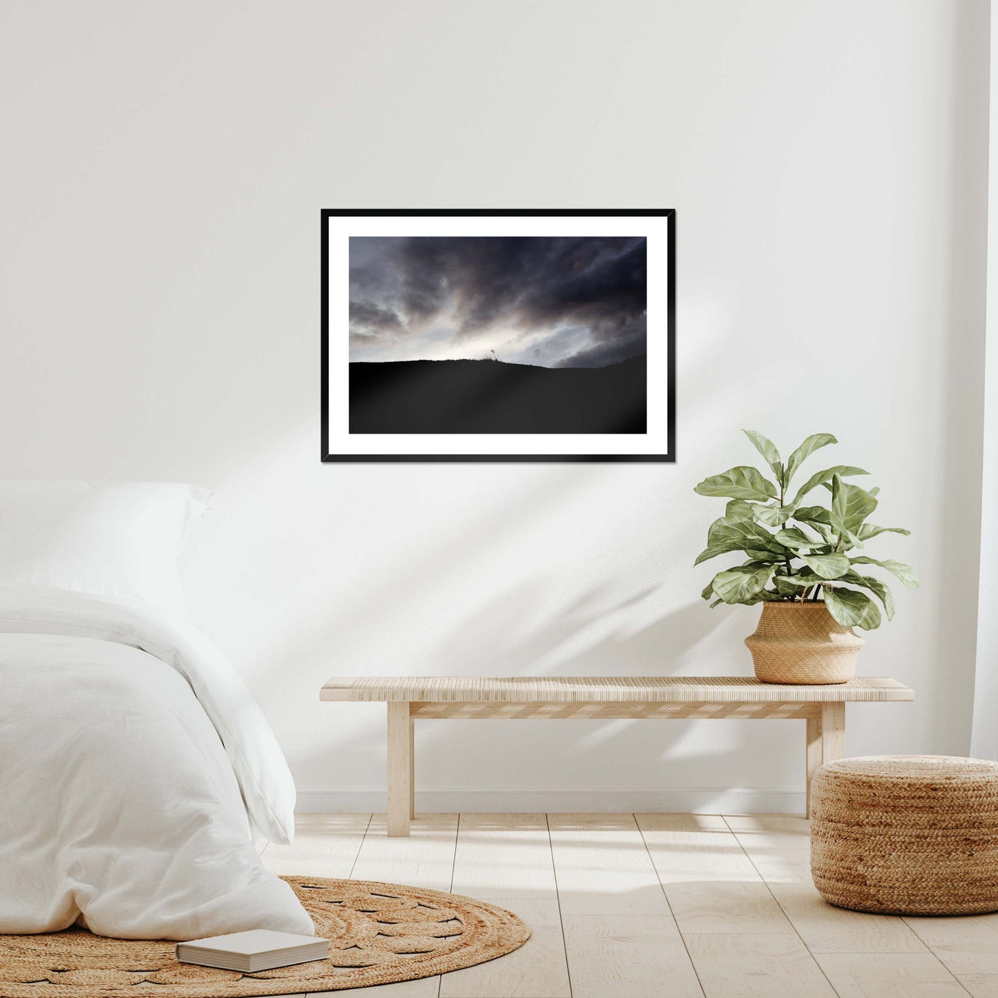 Against the Storm Framed & Mounted Print