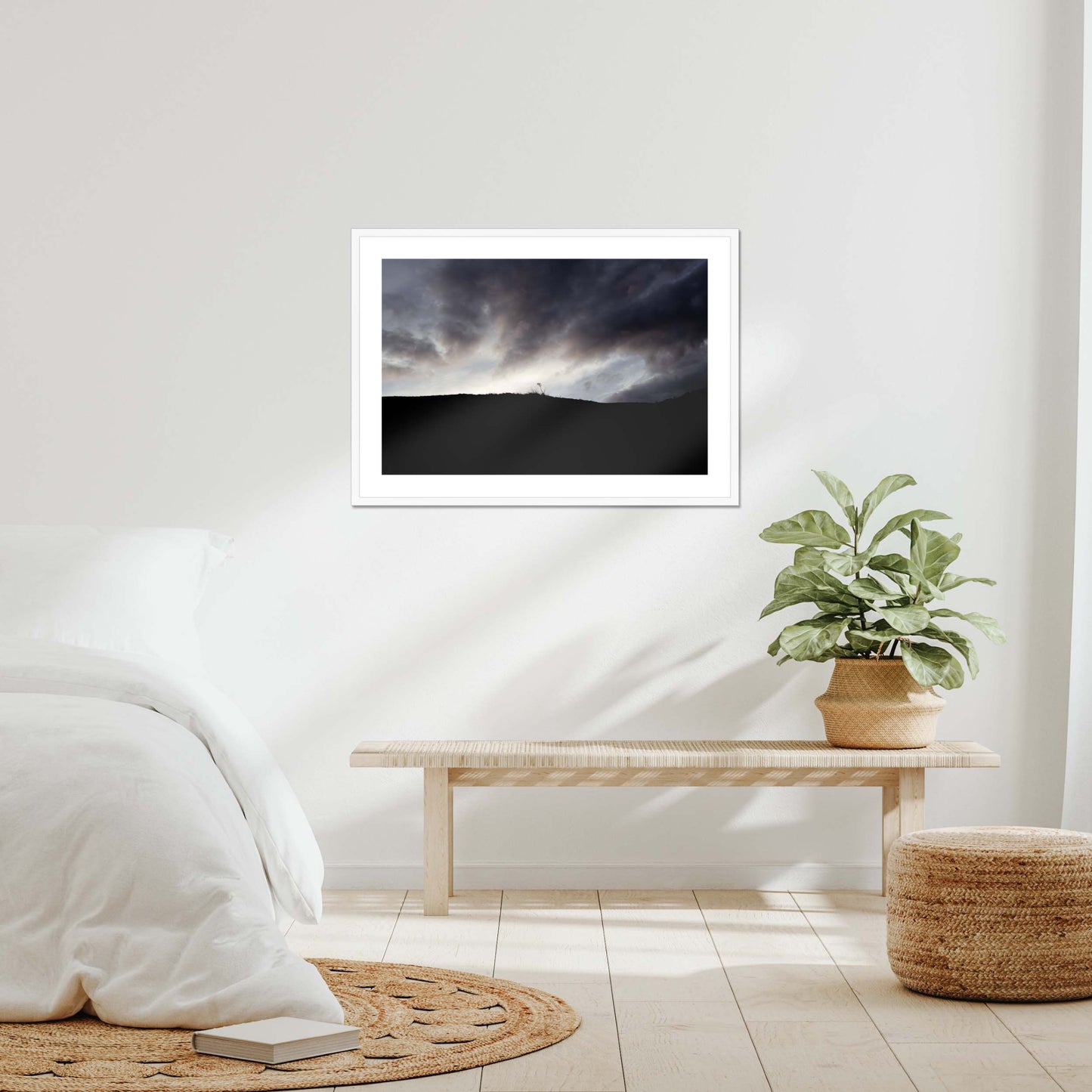 Against the Storm Framed & Mounted Print
