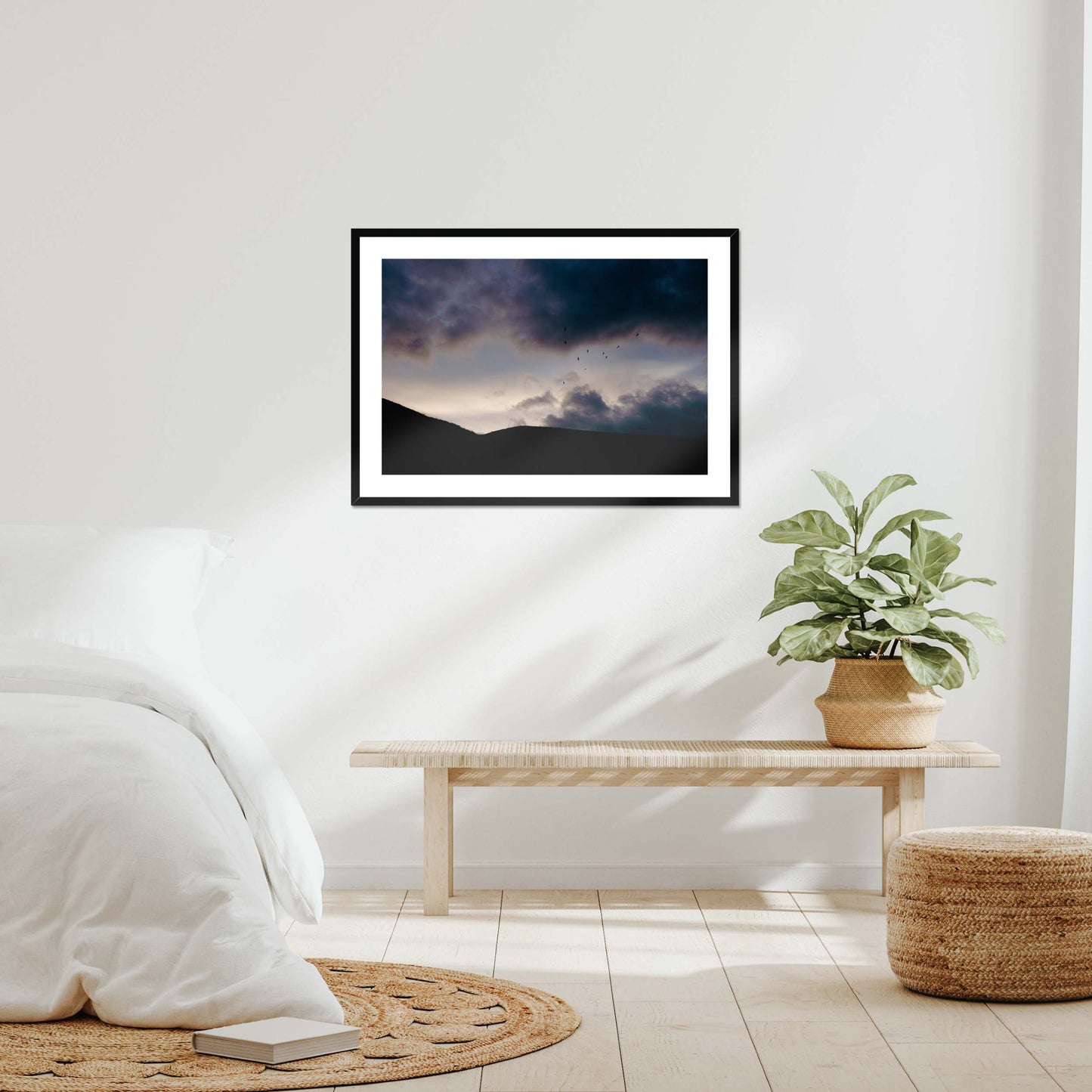 Dramatic Ascent Framed & Mounted Print