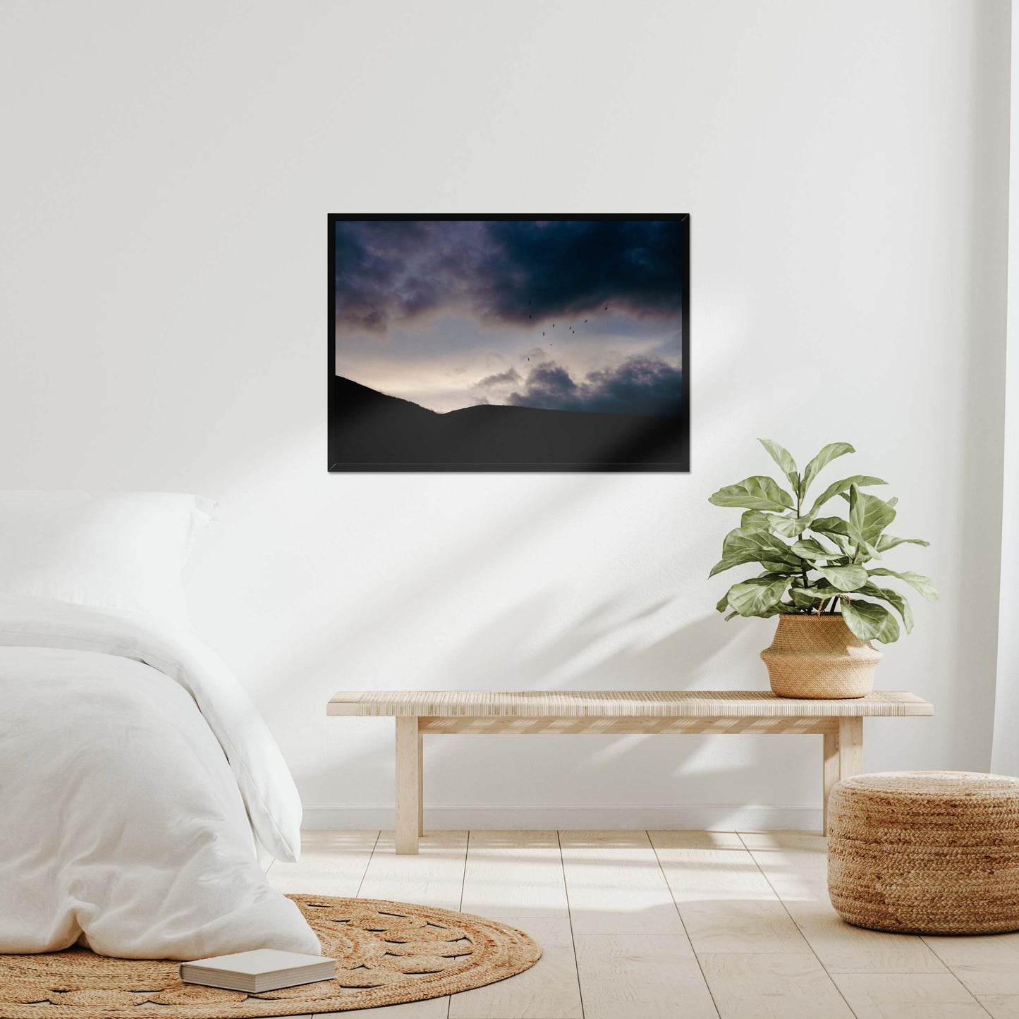 Dramatic Ascent Framed Print