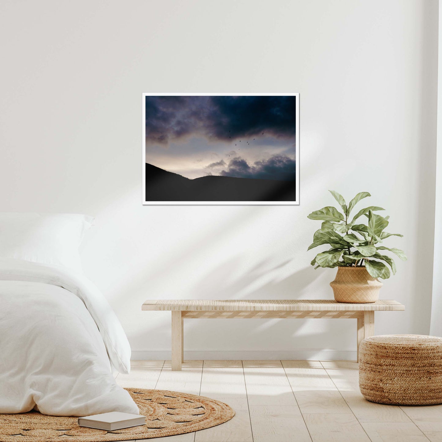 Dramatic Ascent Framed Print