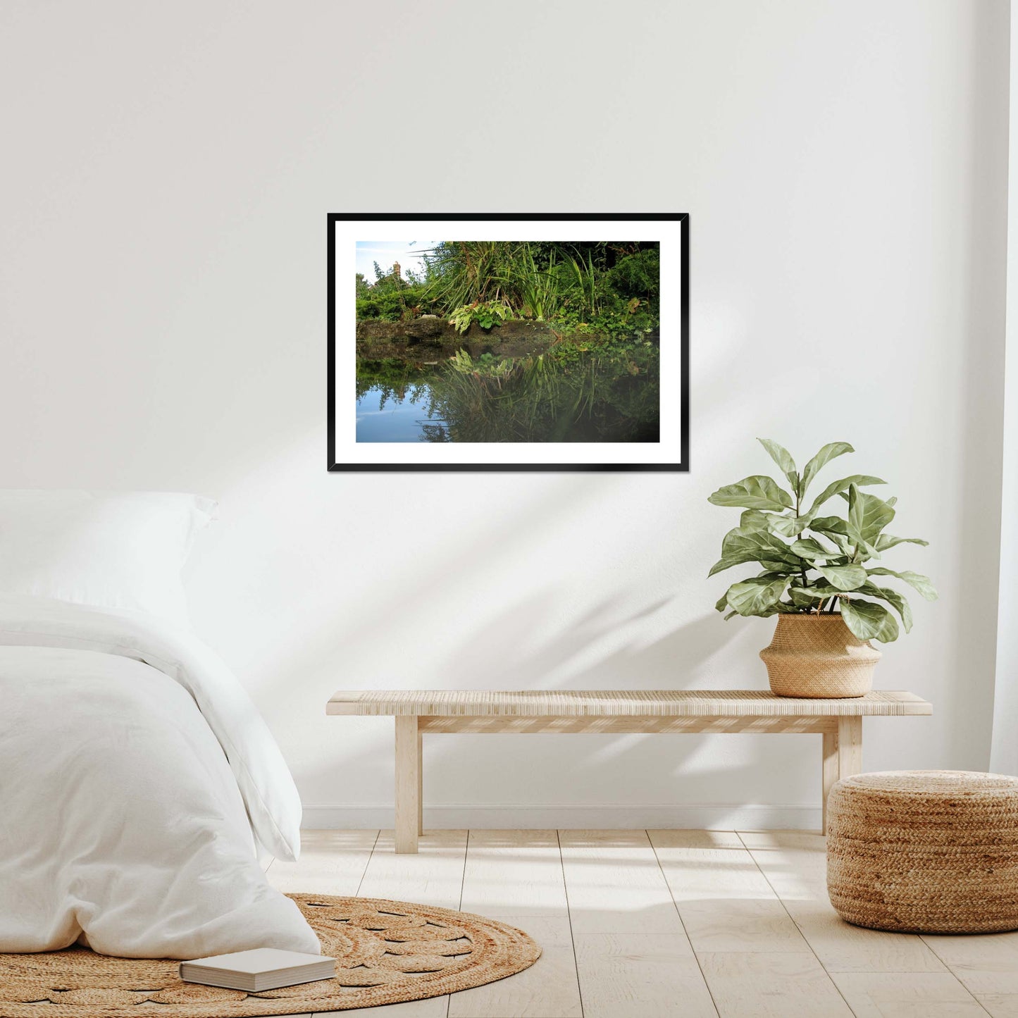 Emerald Embrace Framed & Mounted Print