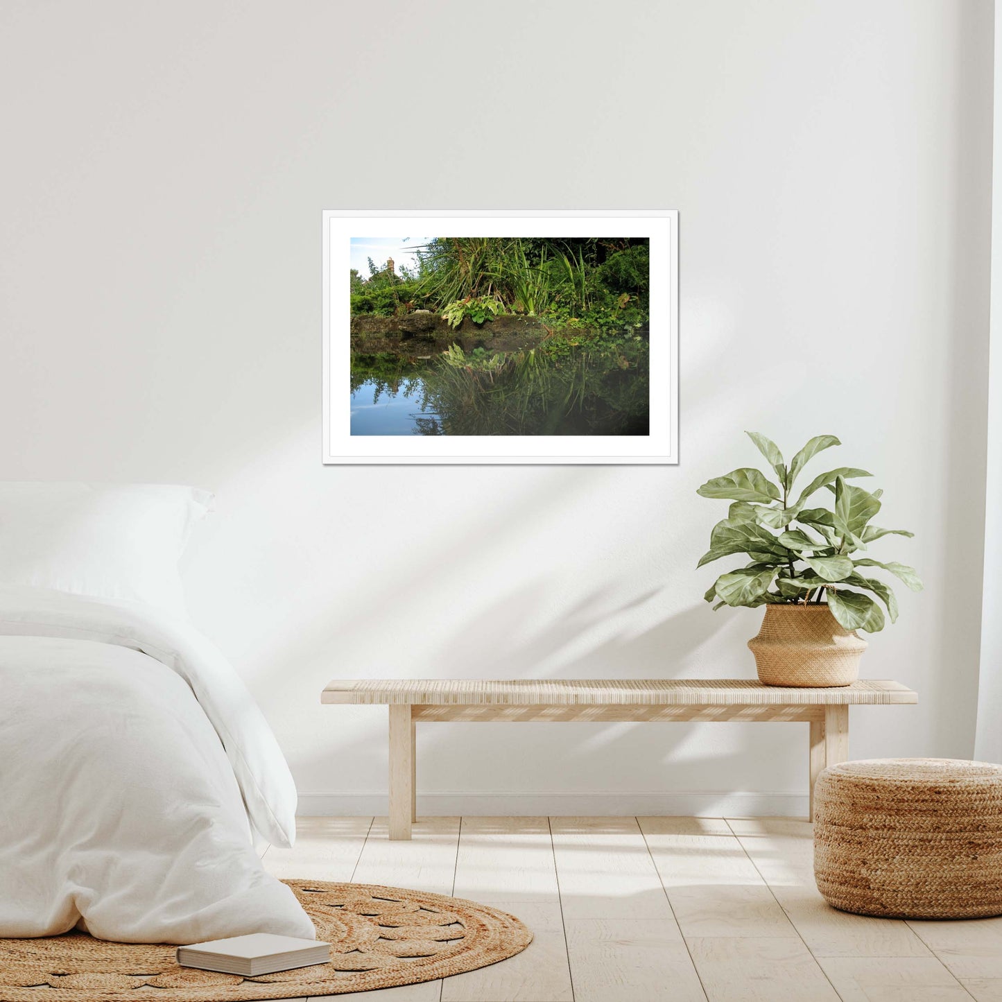 Emerald Embrace Framed & Mounted Print