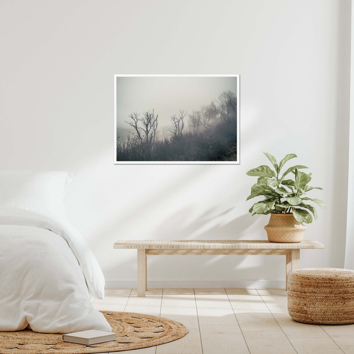 Fading Echoes Framed Print