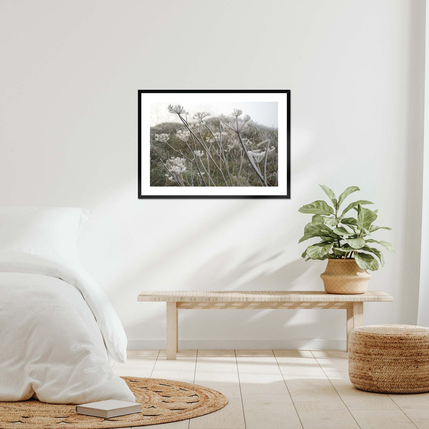 Frost Kissed Framed & Mounted Print