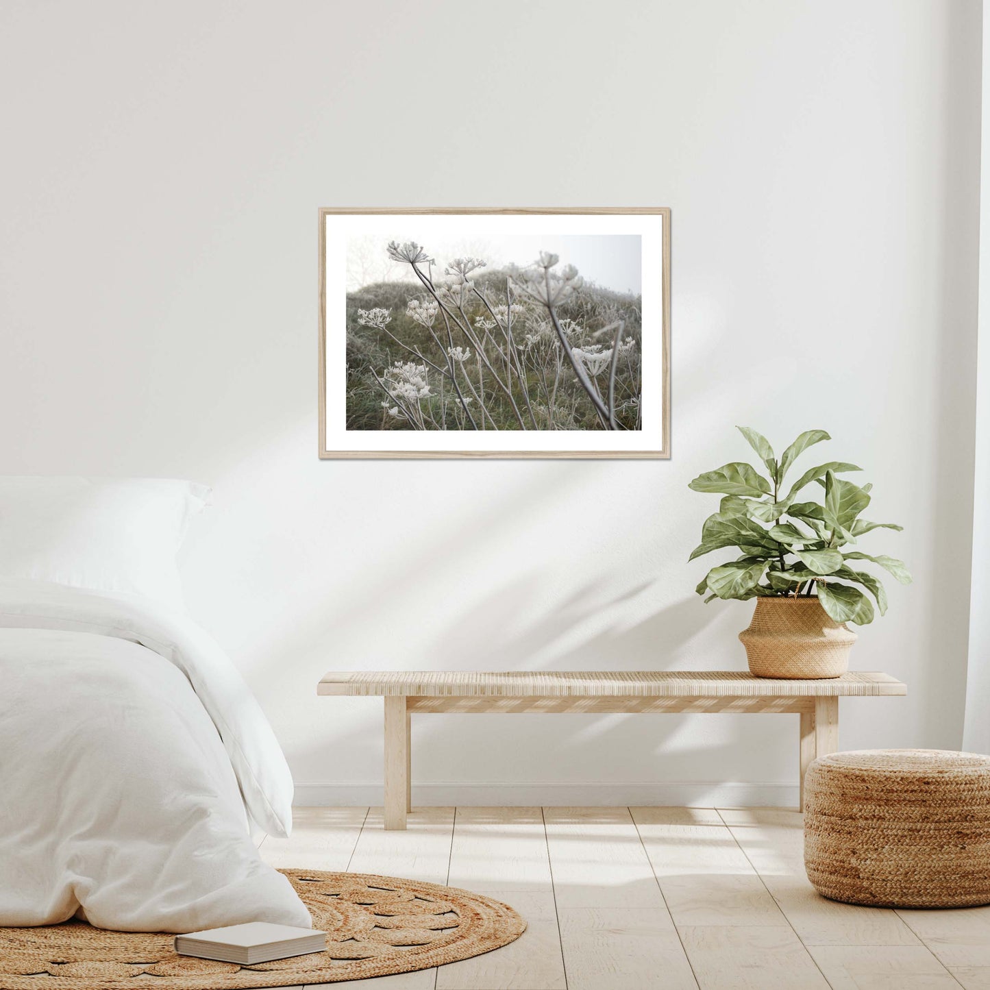 Frost Kissed Framed & Mounted Print