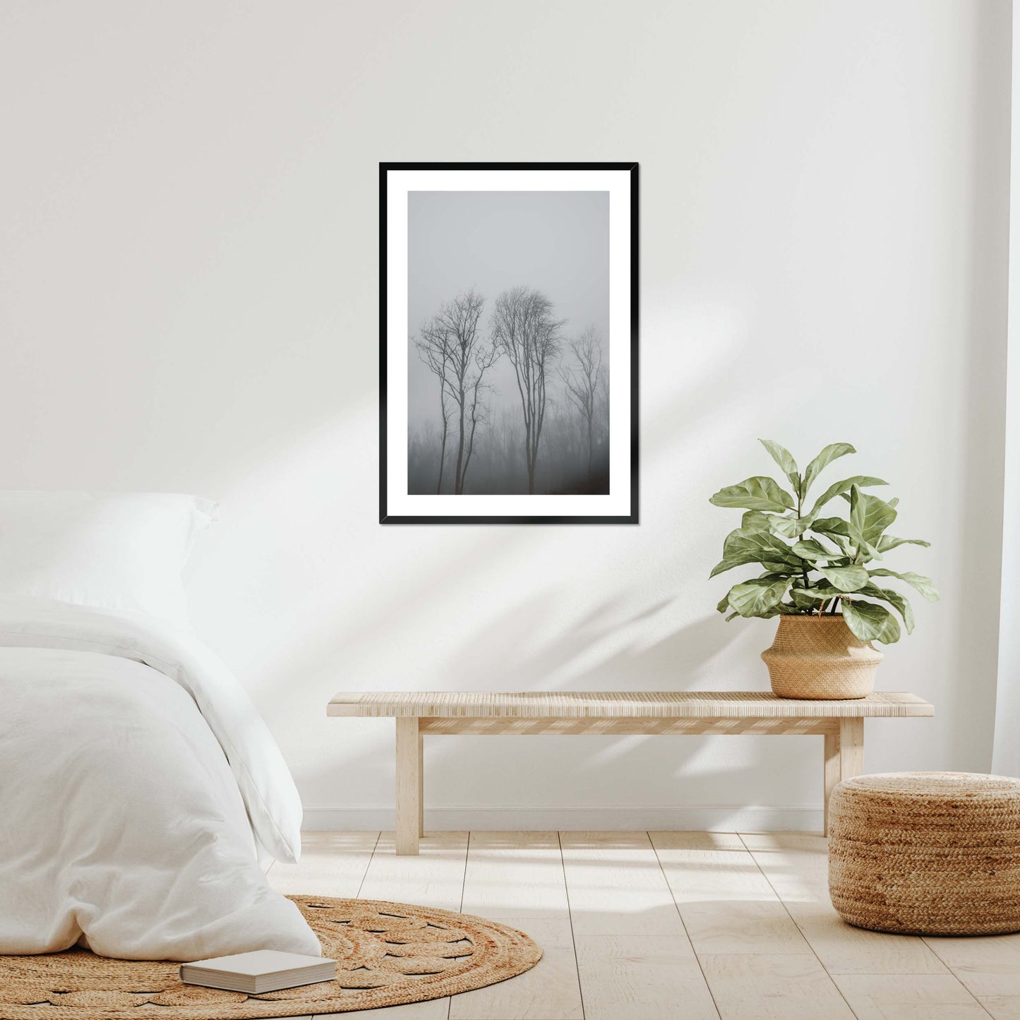 Lost in the Mist Framed & Mounted Print